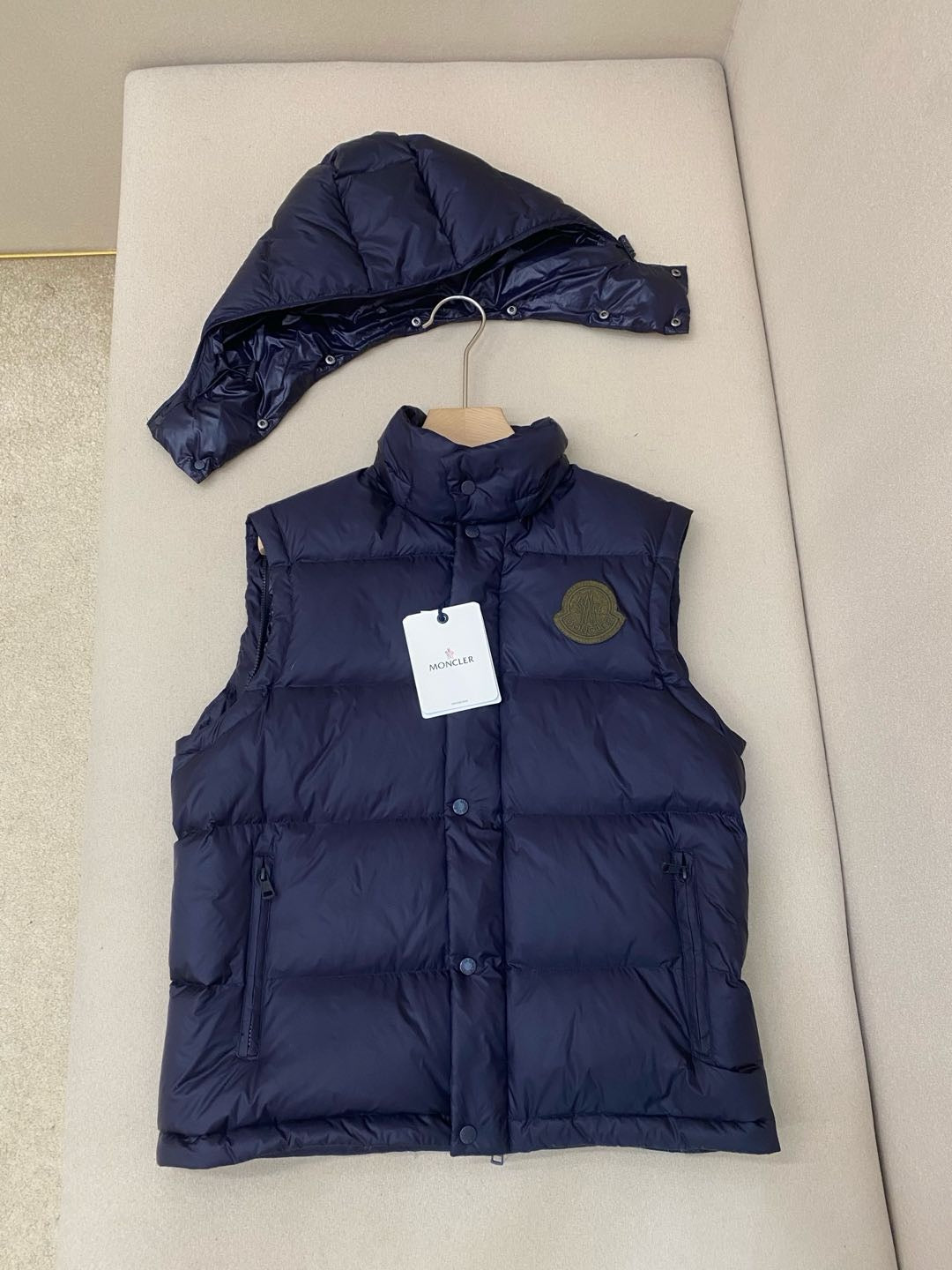 Black and Dark Blue Jacket