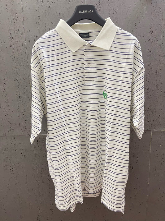 White and Blue Polo