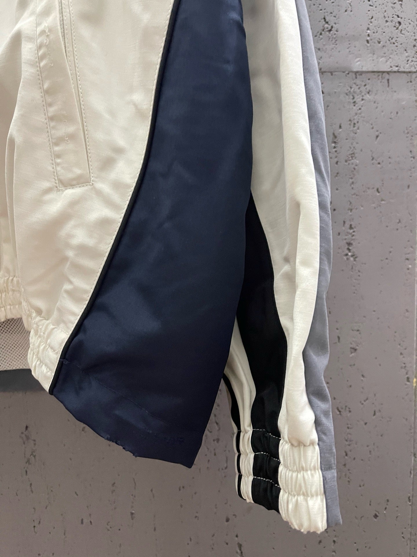 White and Black Jacket