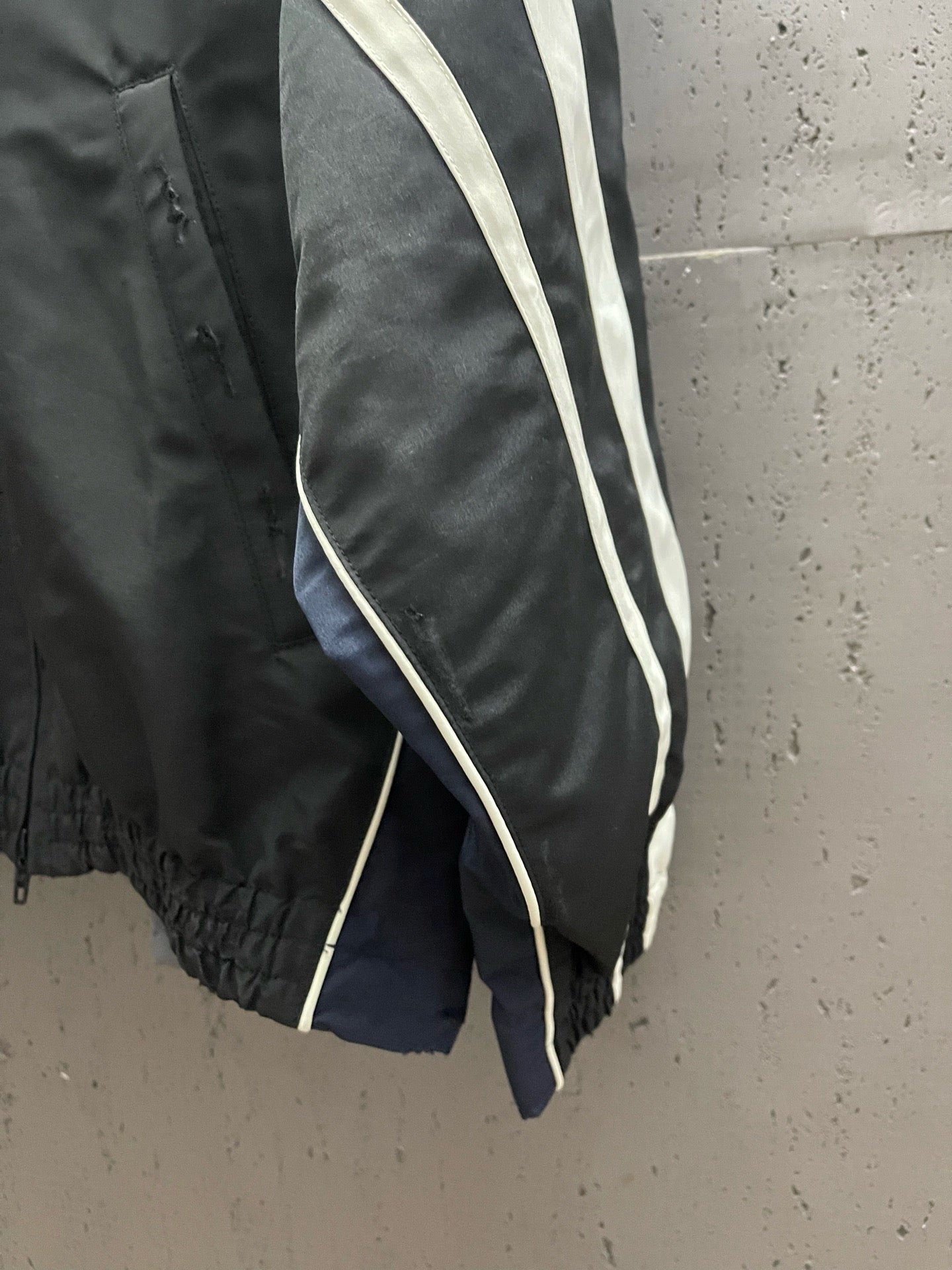 White and Black Jacket