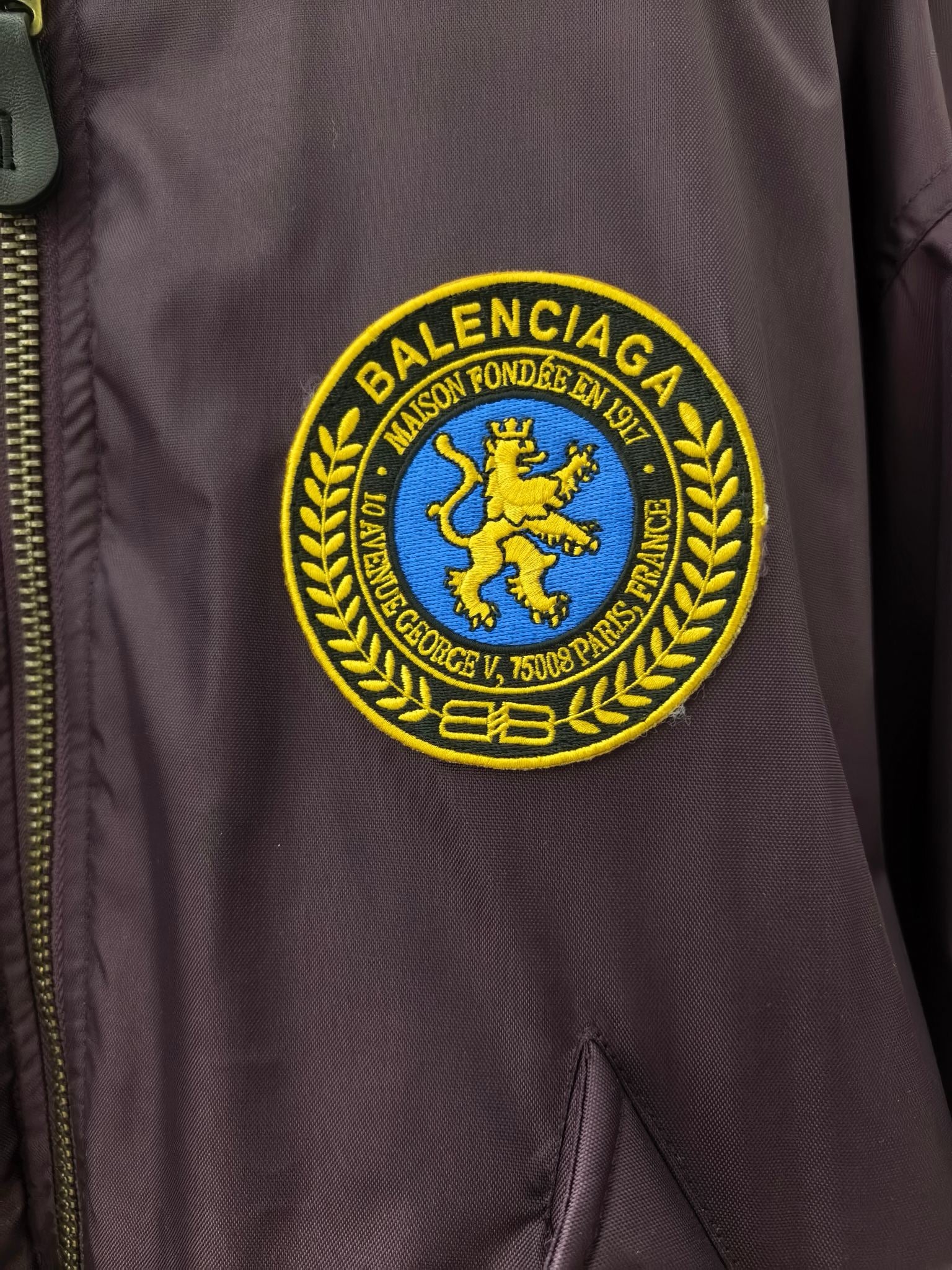 Reddish and Black Jacket