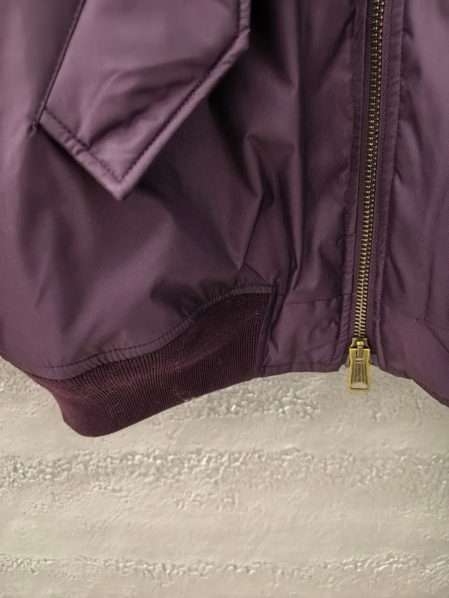 Reddish and Black Jacket