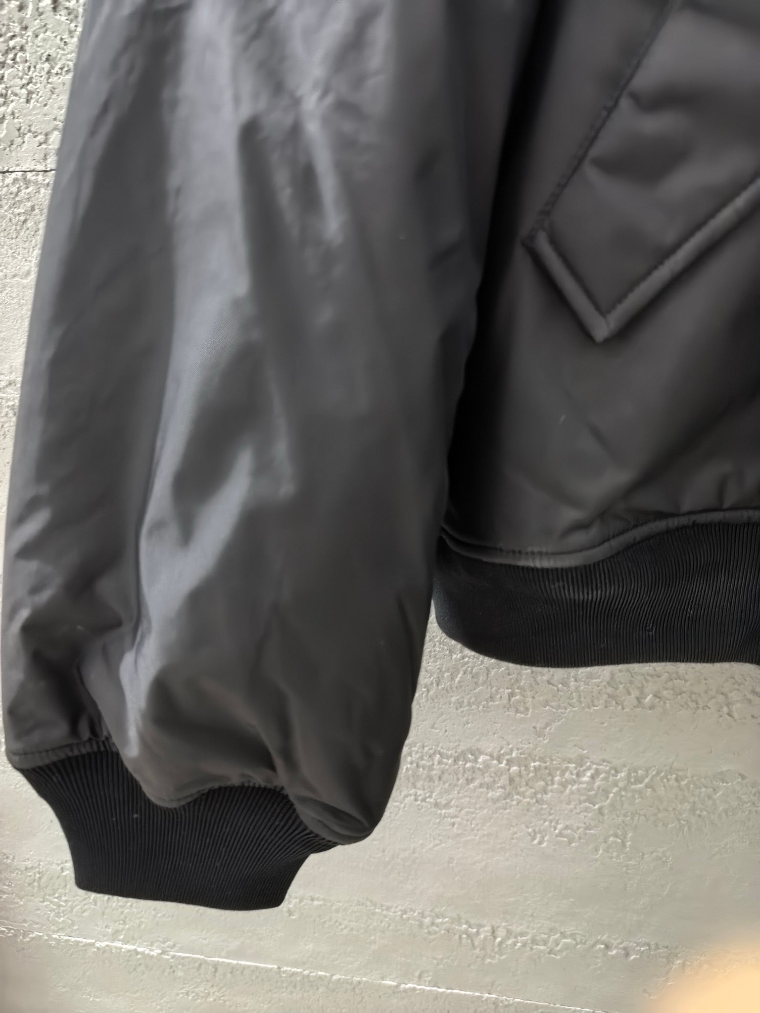 Reddish and Black Jacket