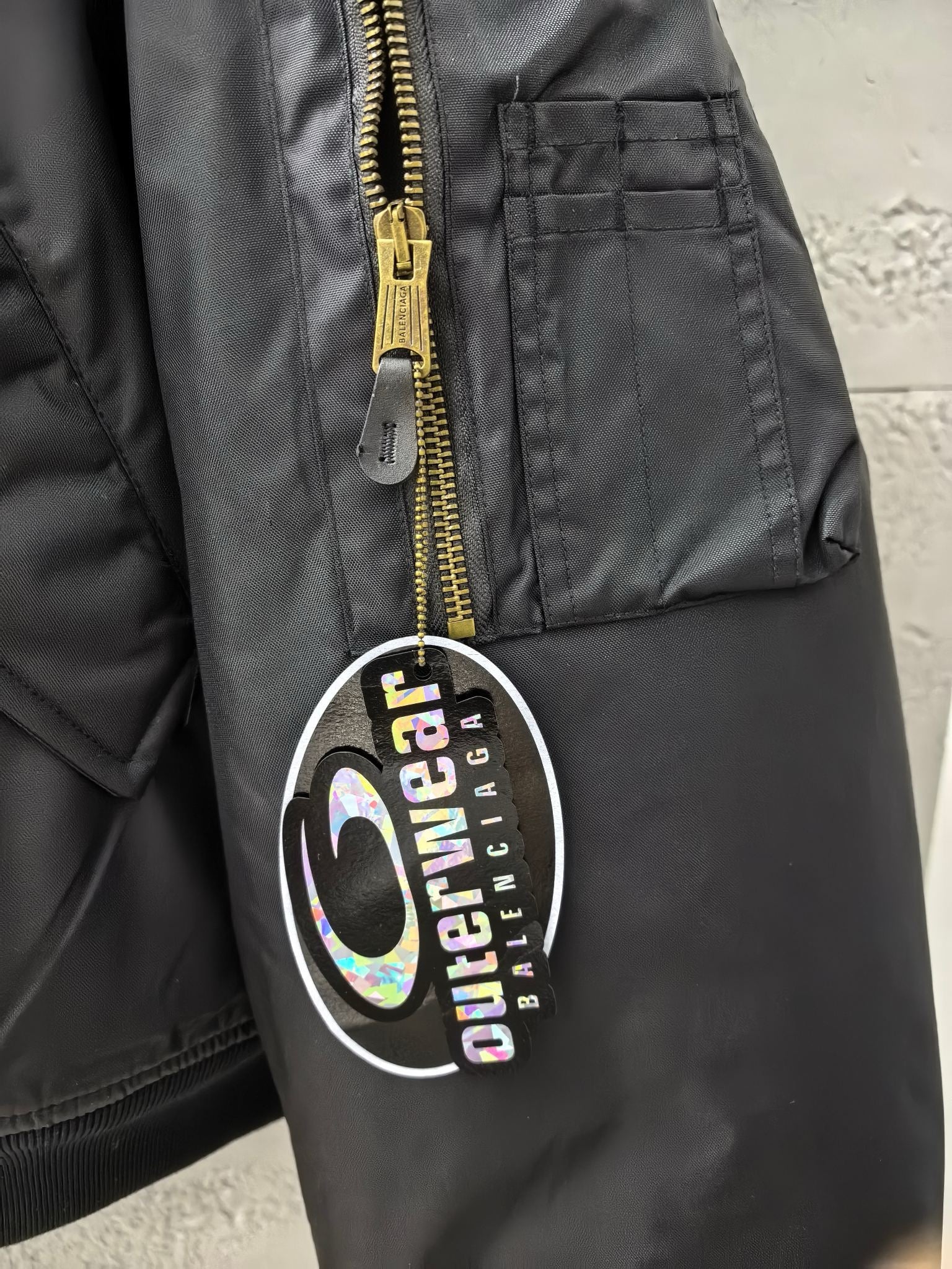 Reddish and Black Jacket