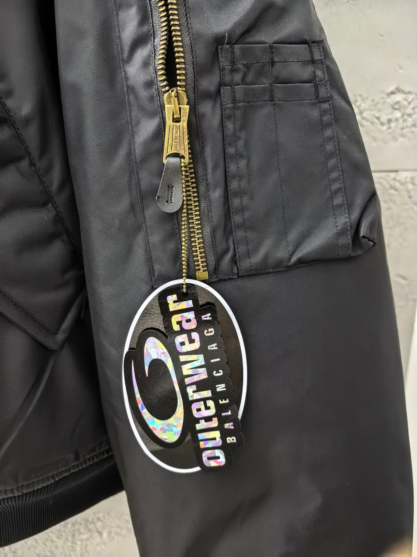 Reddish and Black Jacket