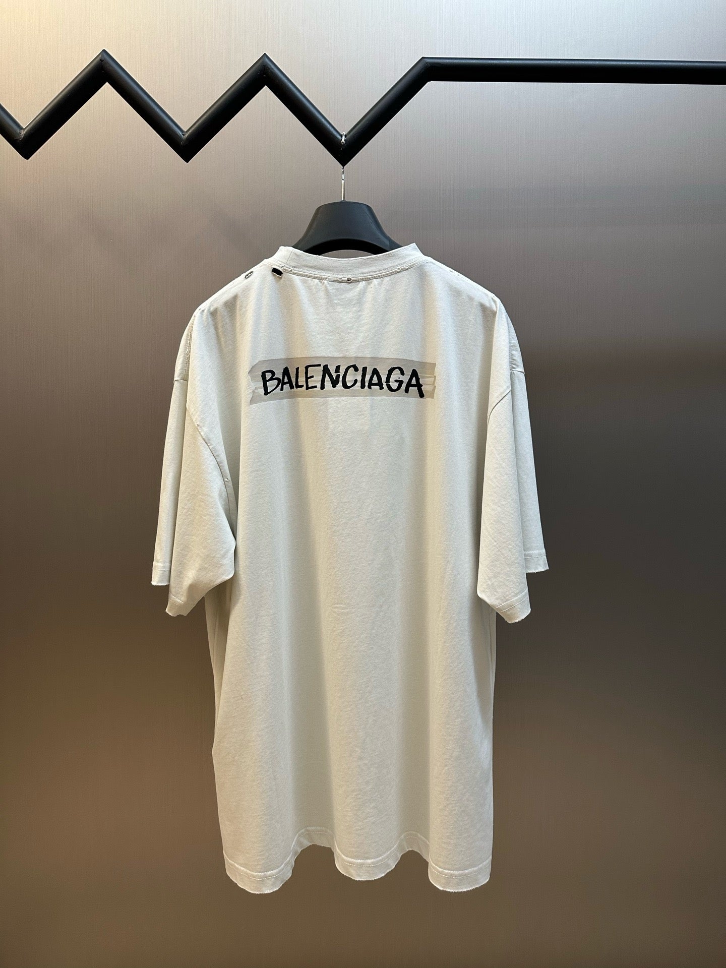 White and Black T-Shirt