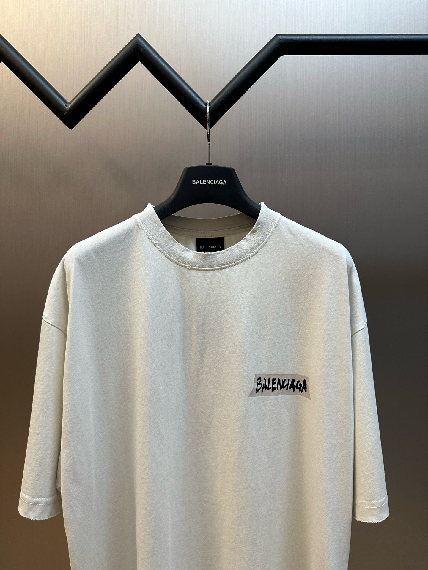 White and Black T-Shirt