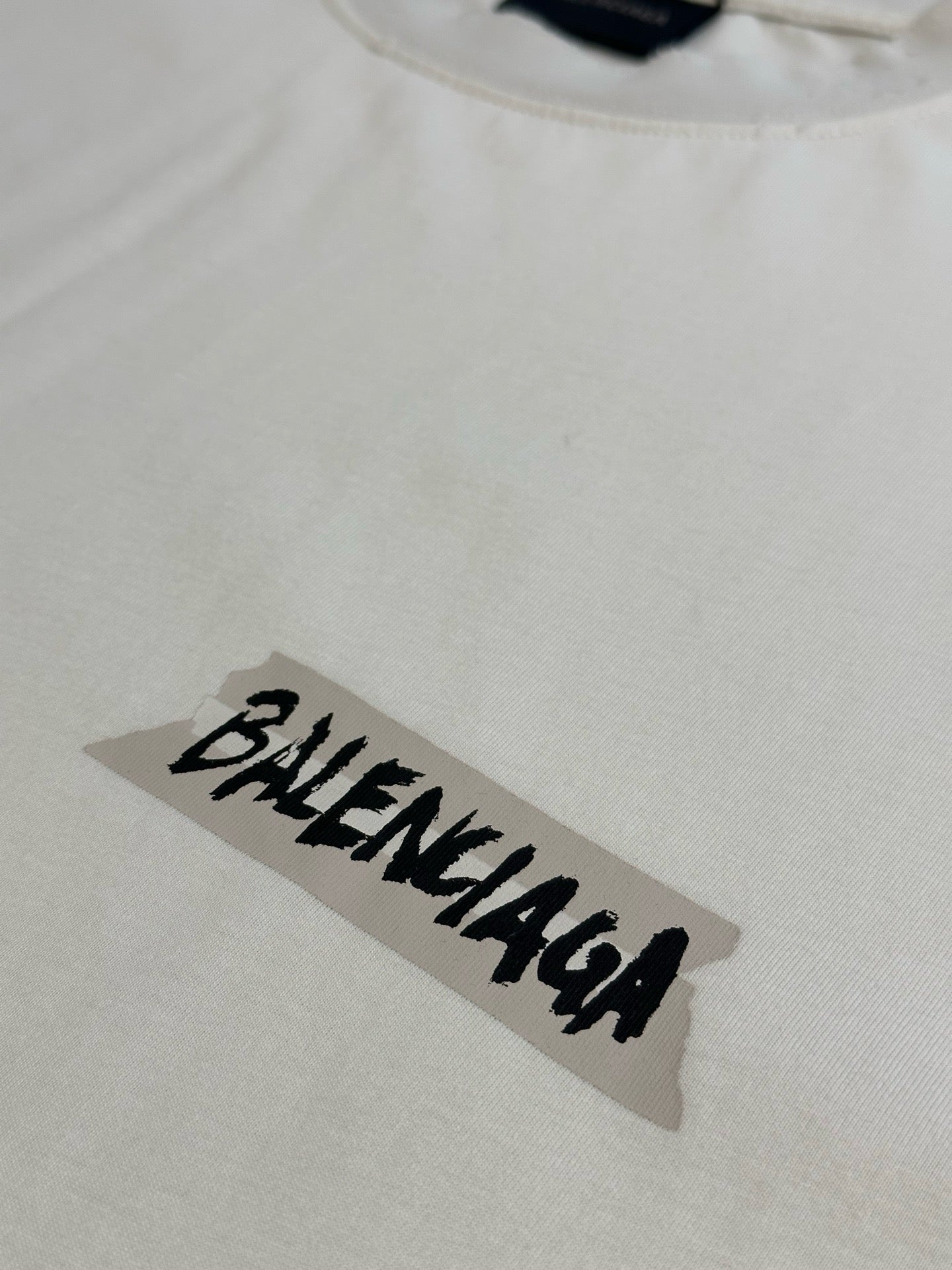 White and Black T-Shirt