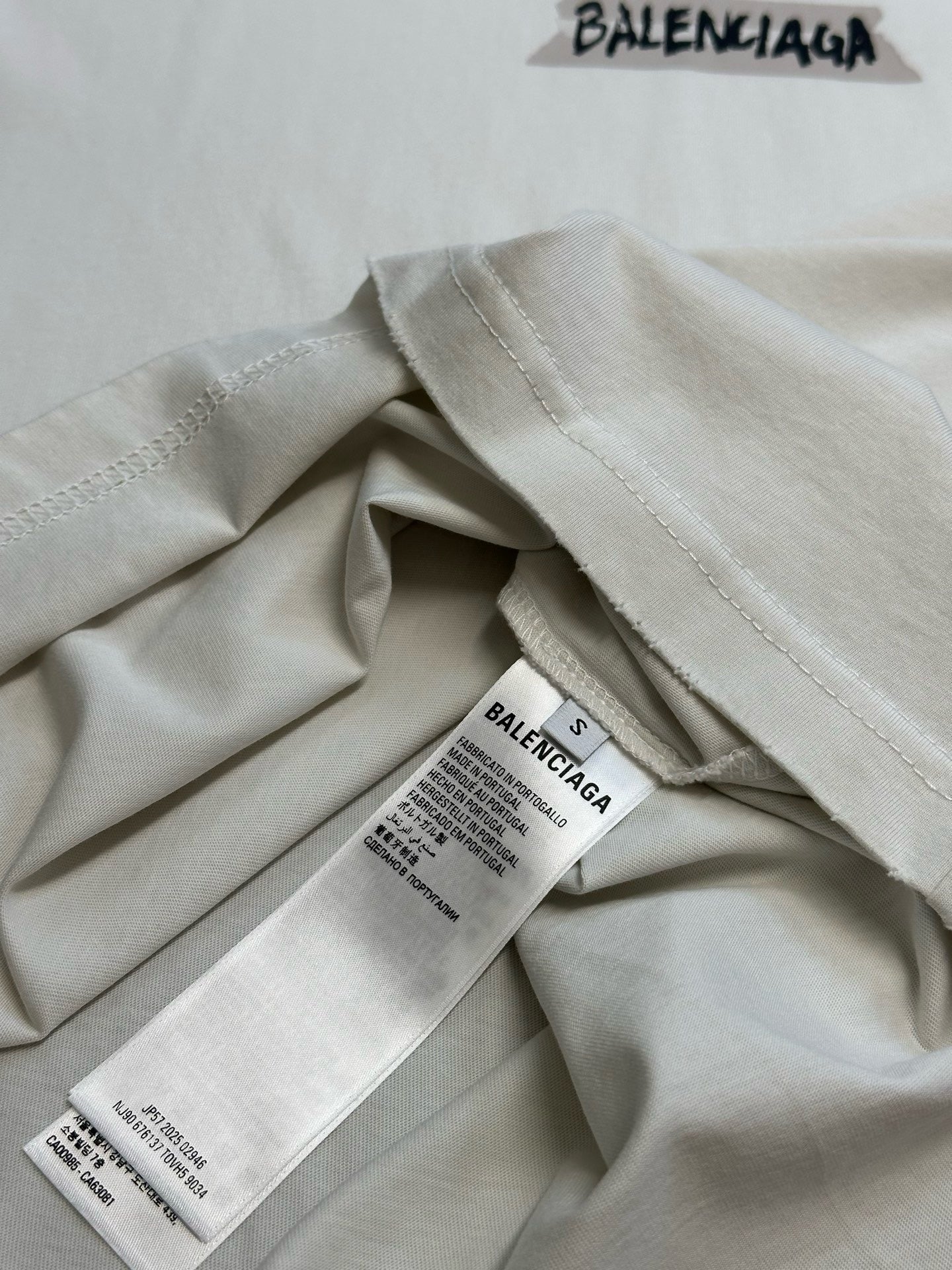 White and Black T-Shirt