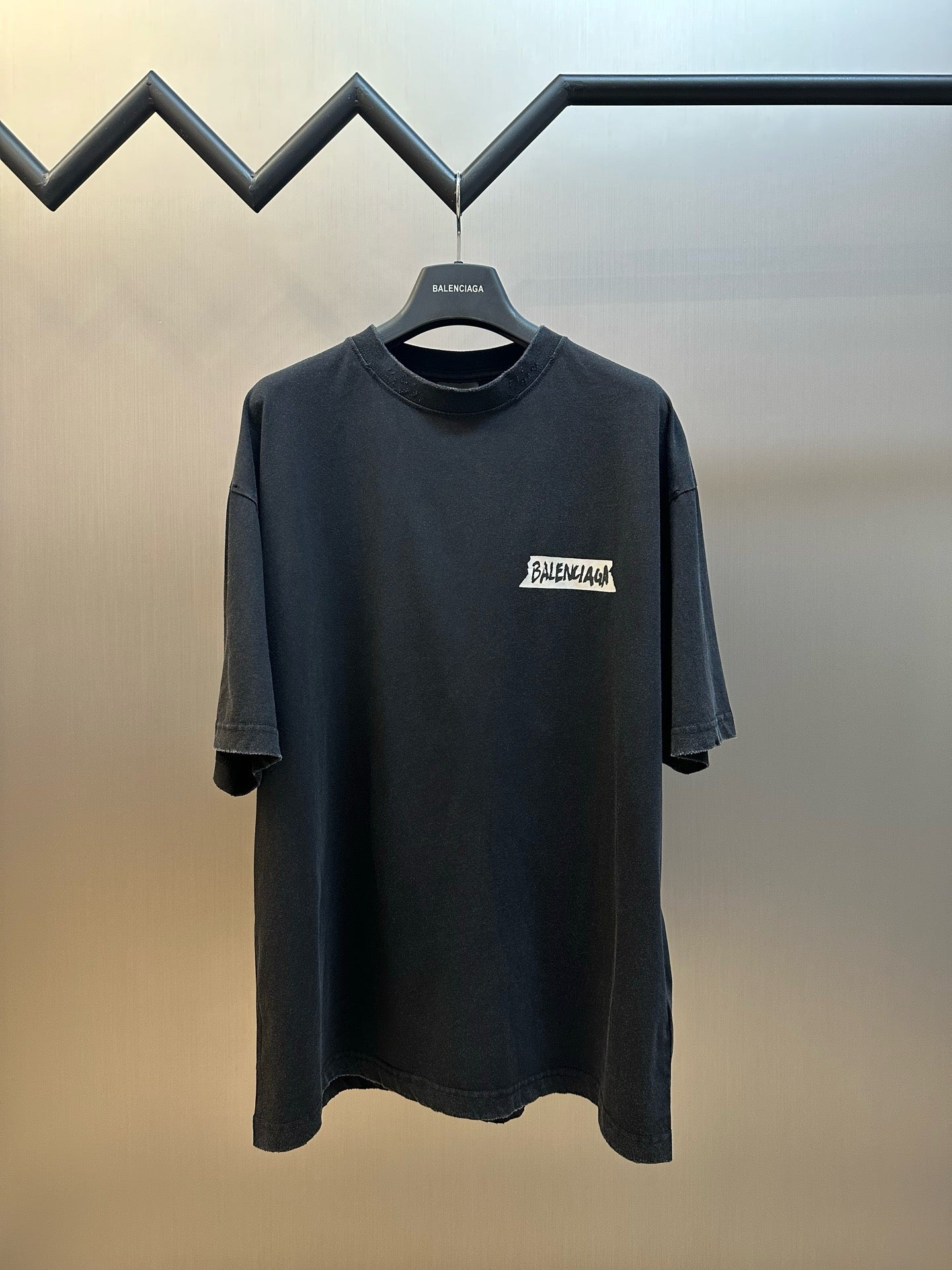 White and Black T-Shirt