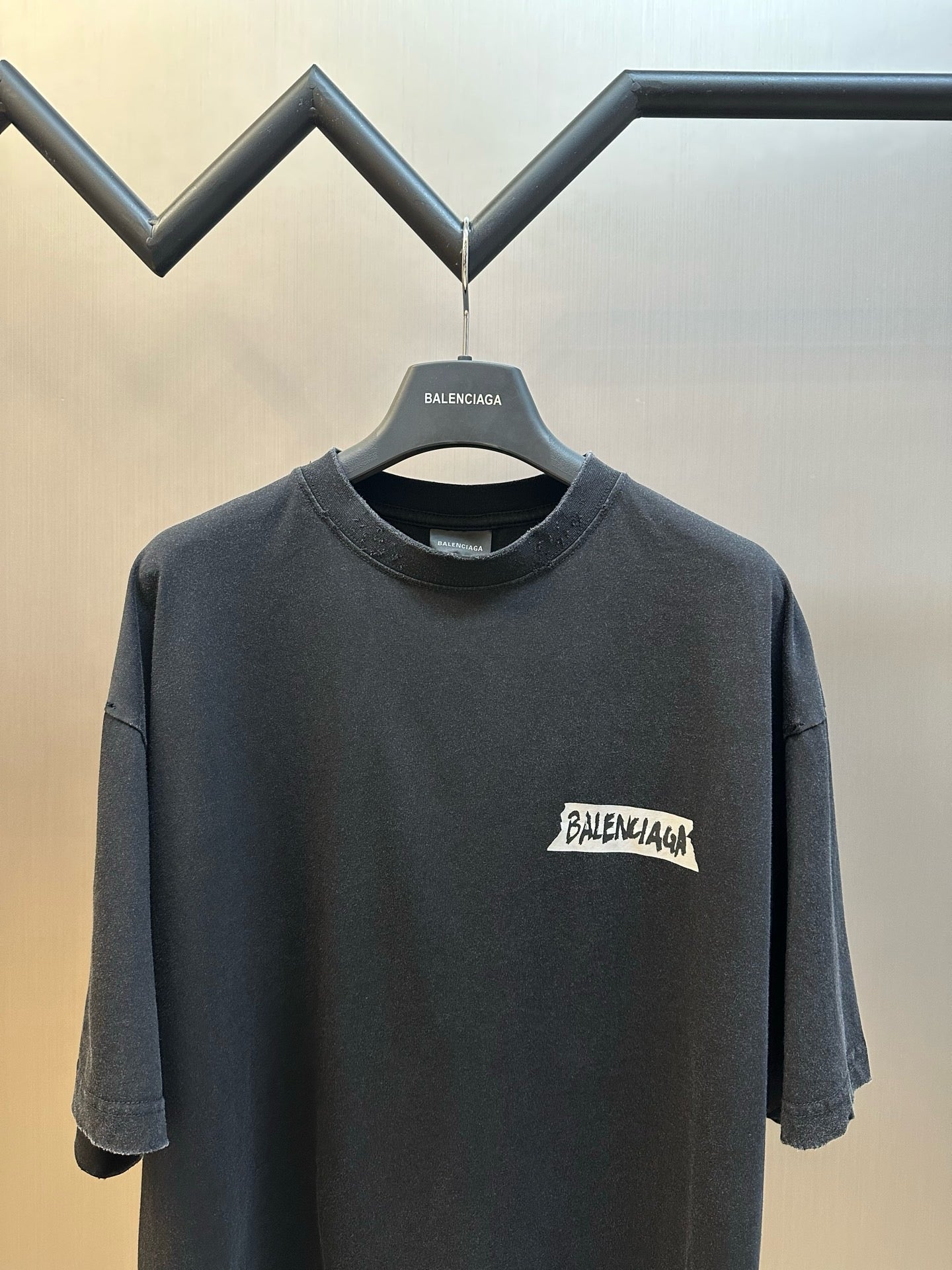 White and Black T-Shirt