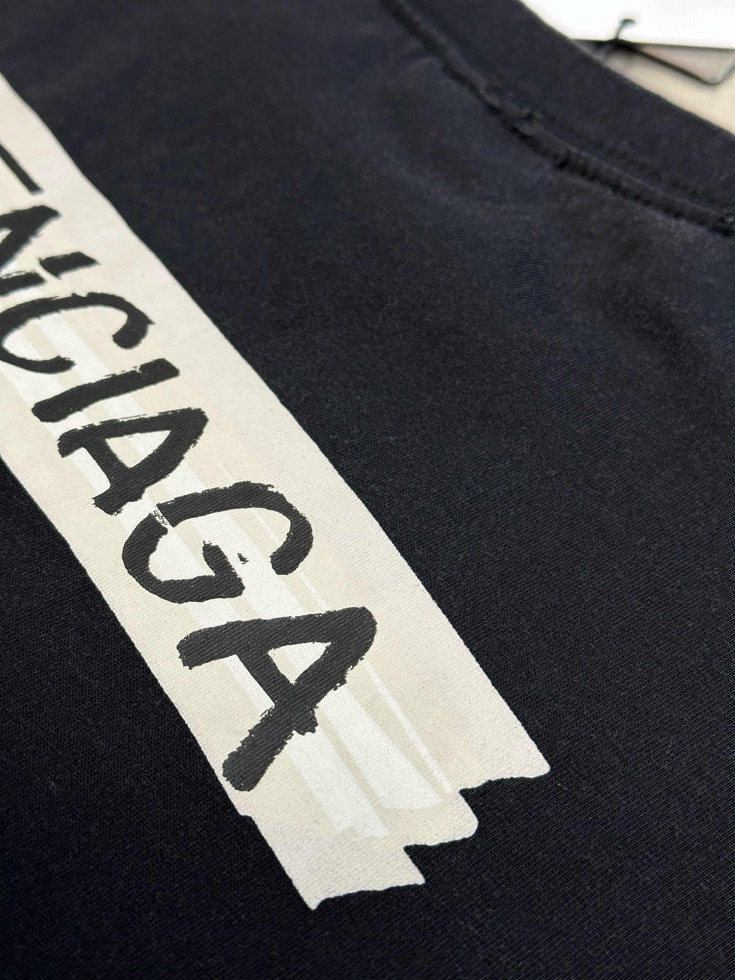 White and Black T-Shirt