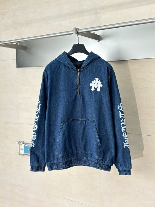 Dark Blue Hoodie