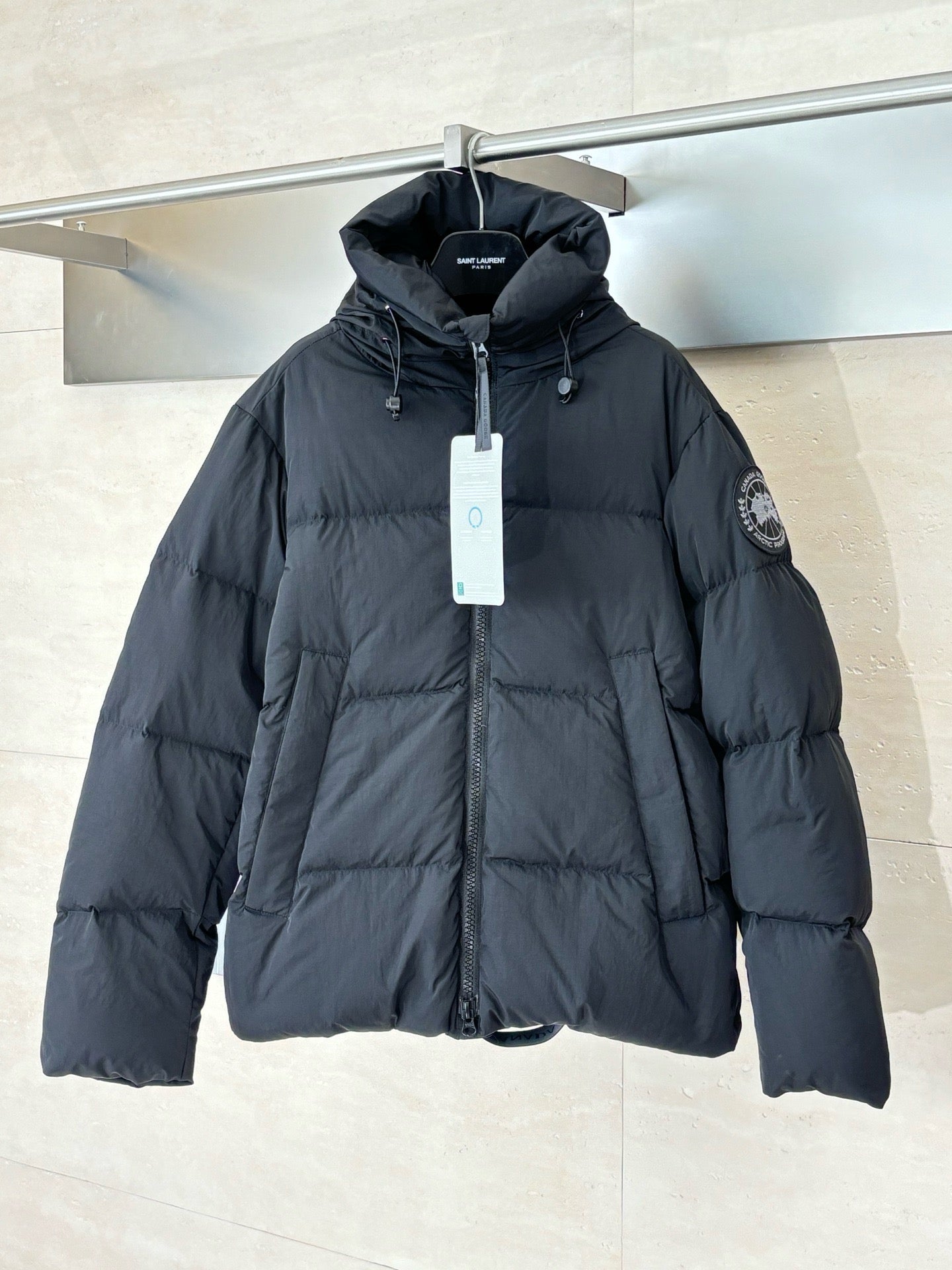 Black and Beige Jacket