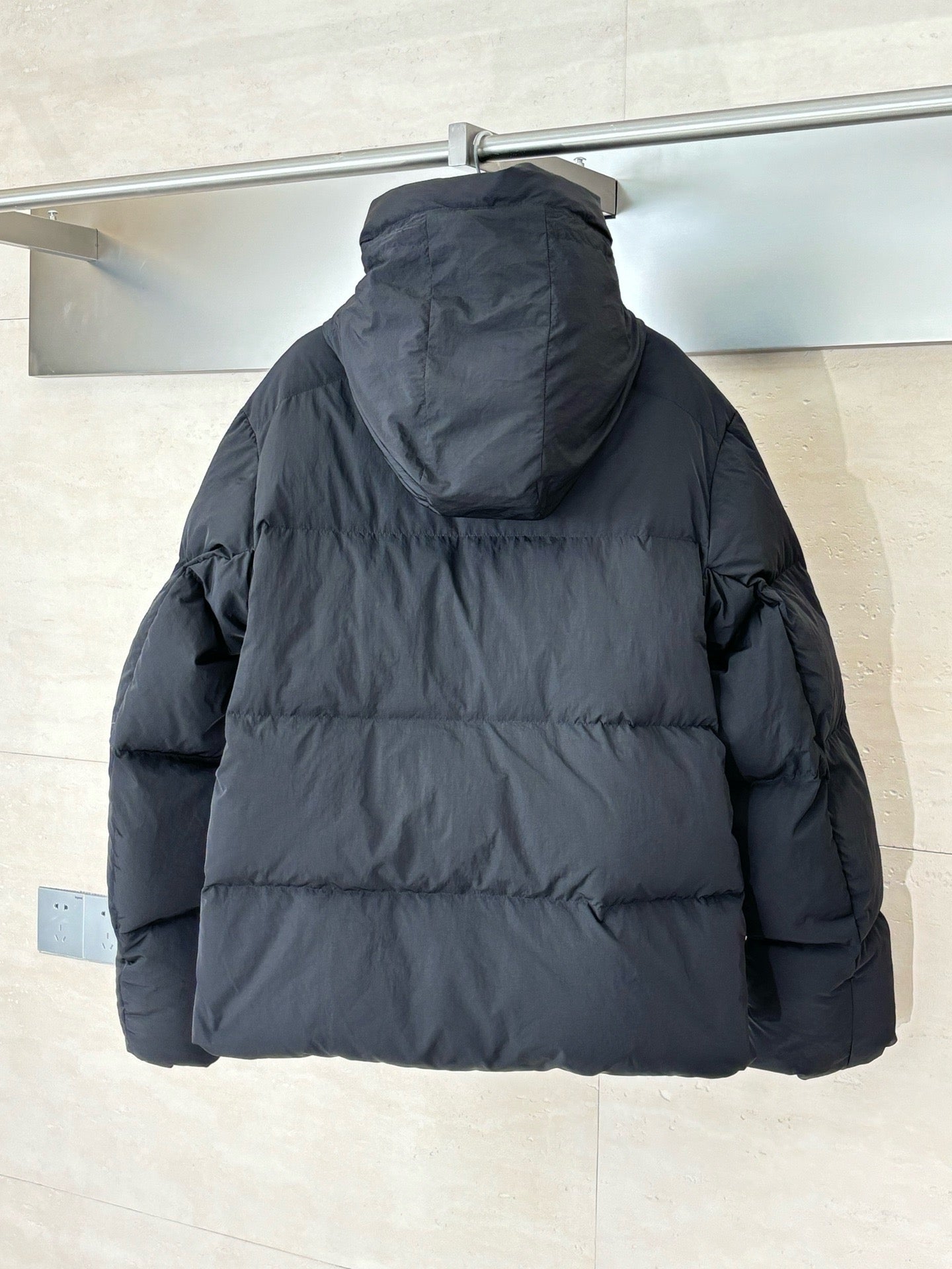 Black and Beige Jacket