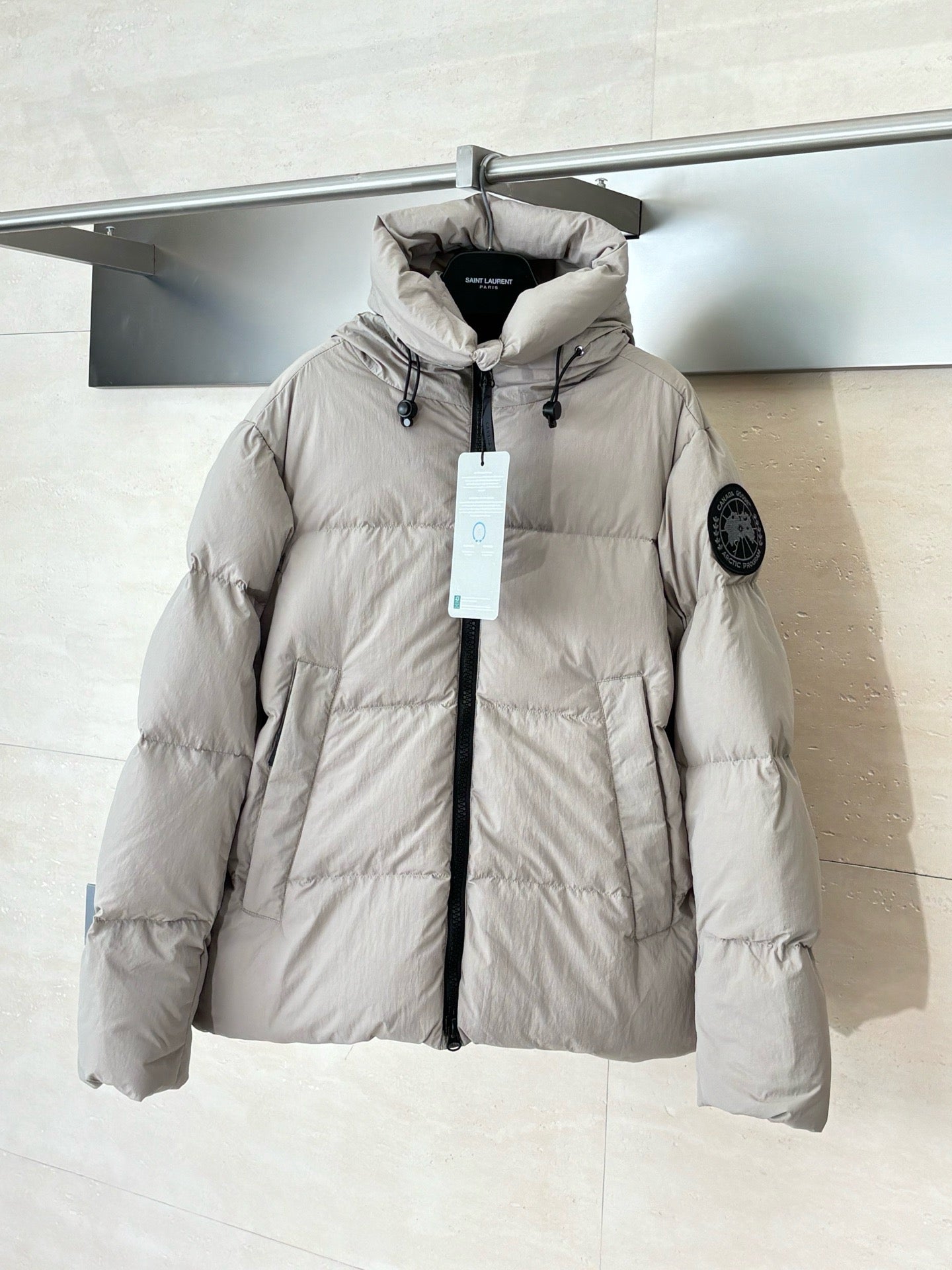 Black and Beige Jacket