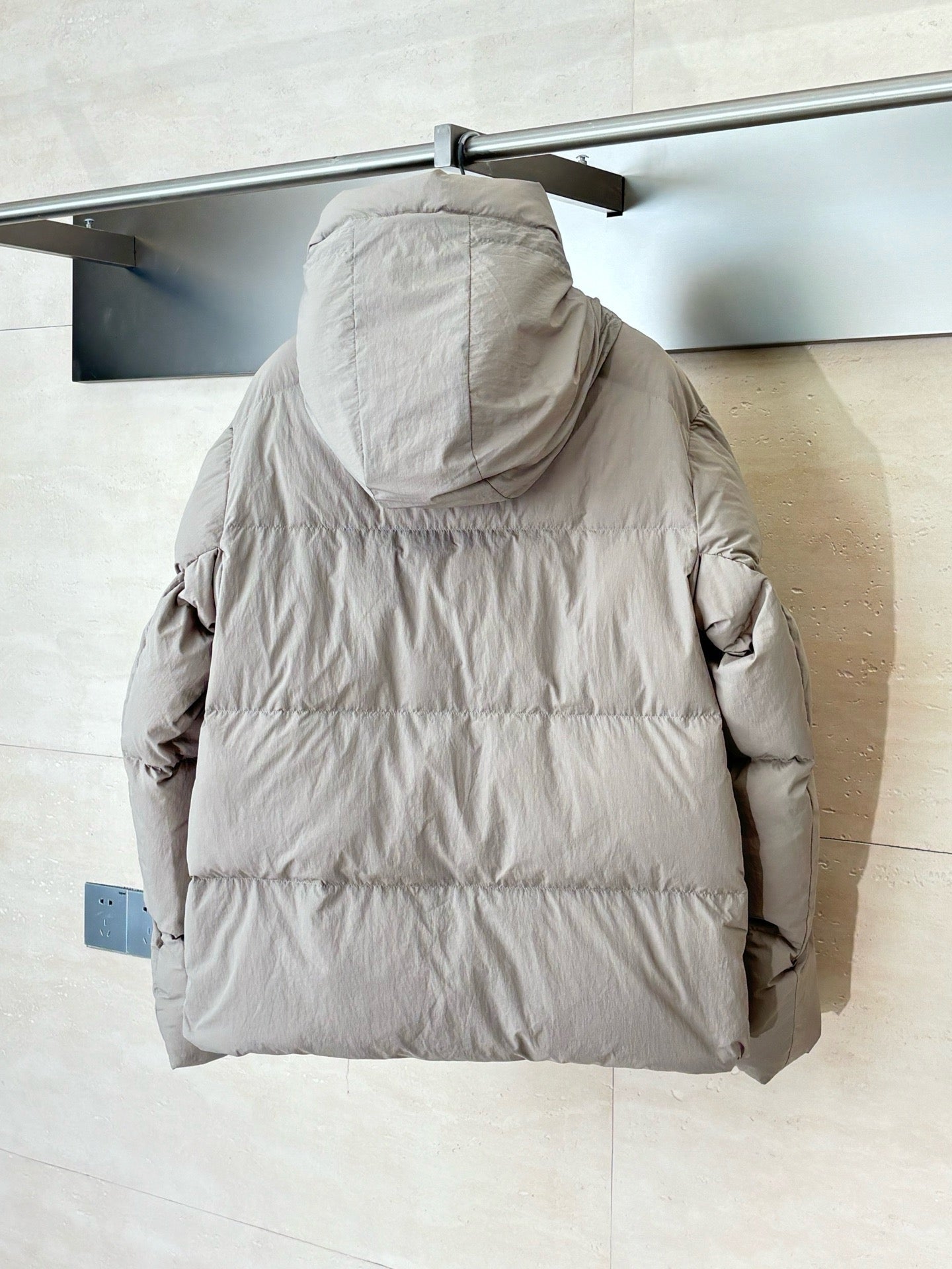 Black and Beige Jacket