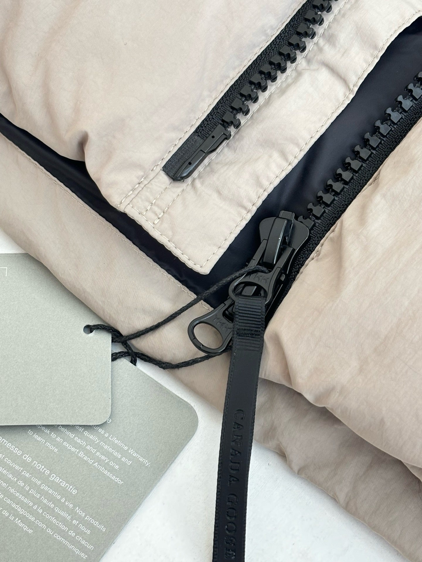 Black and Beige Jacket