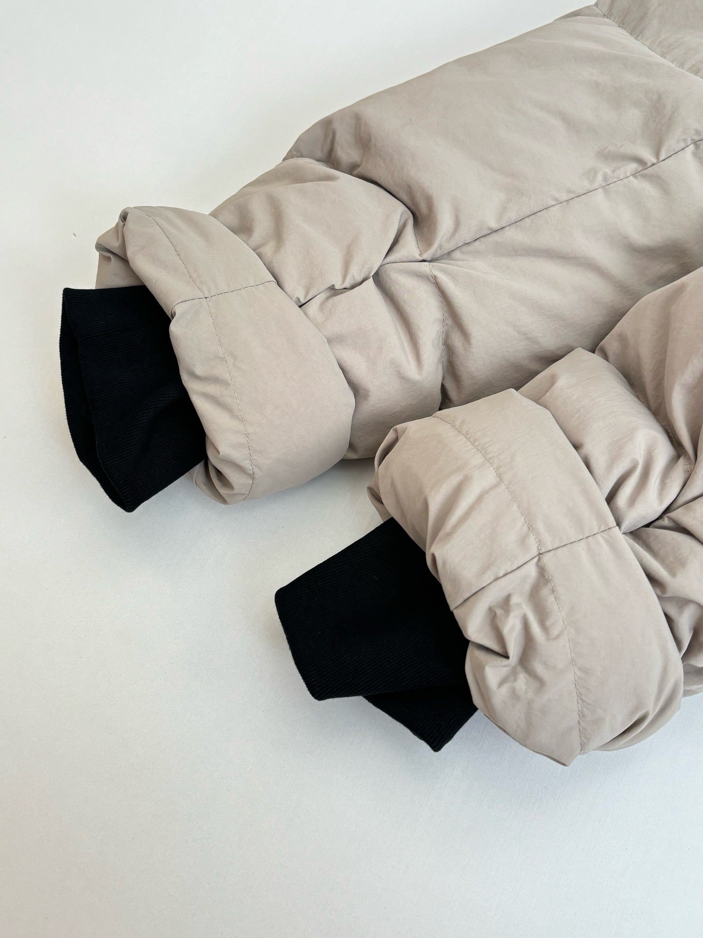 Black and Beige Jacket