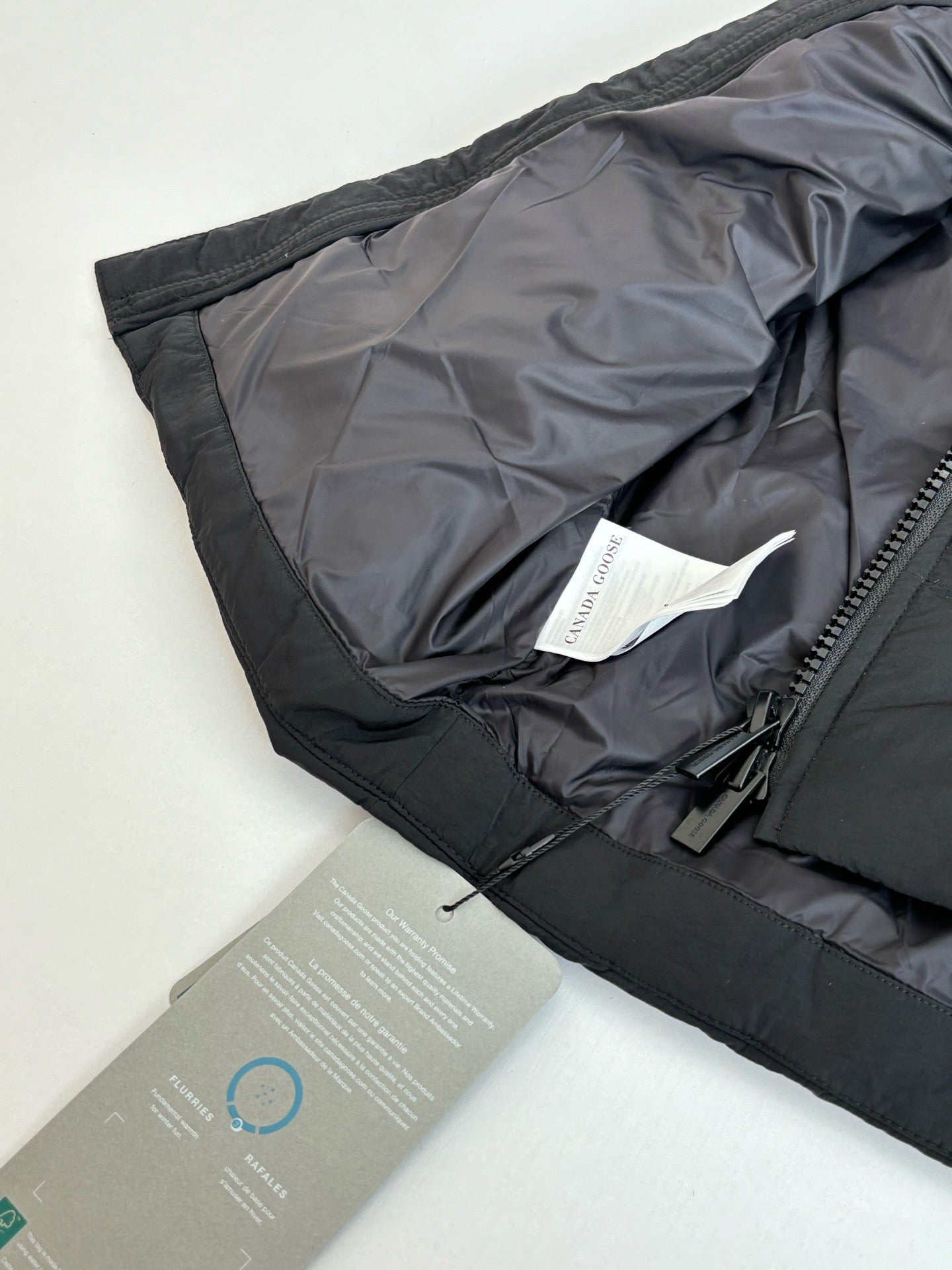 Black and Beige Vest