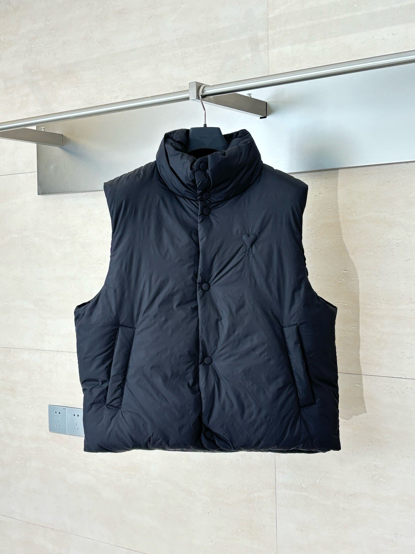 Black and White Vest