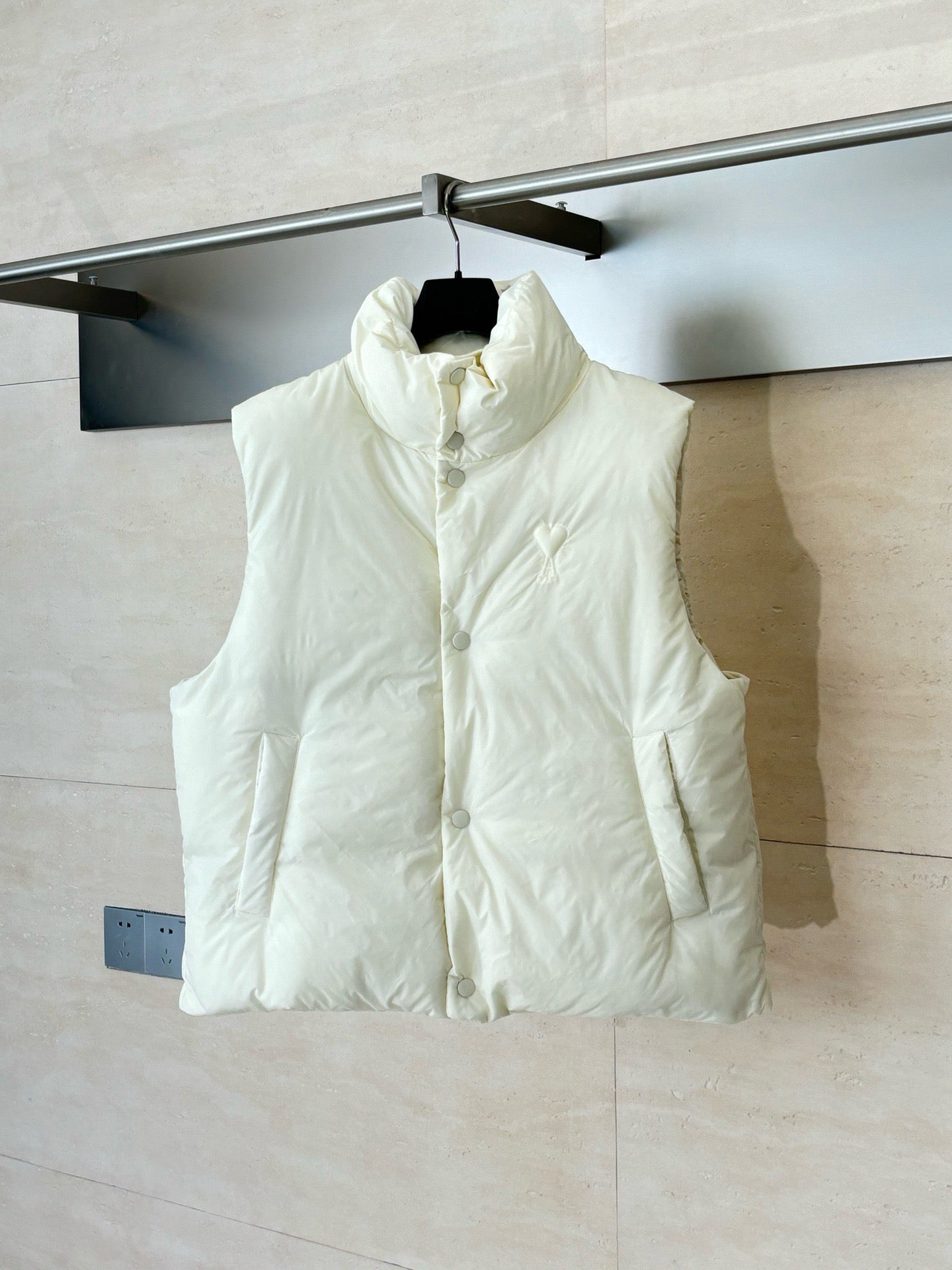 Black and White Vest