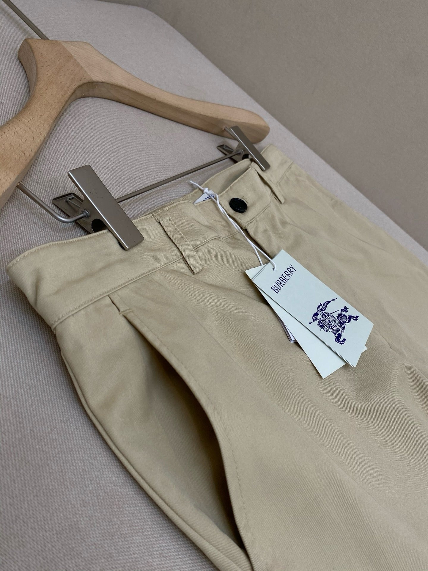 Dark Blue and Beige Pant