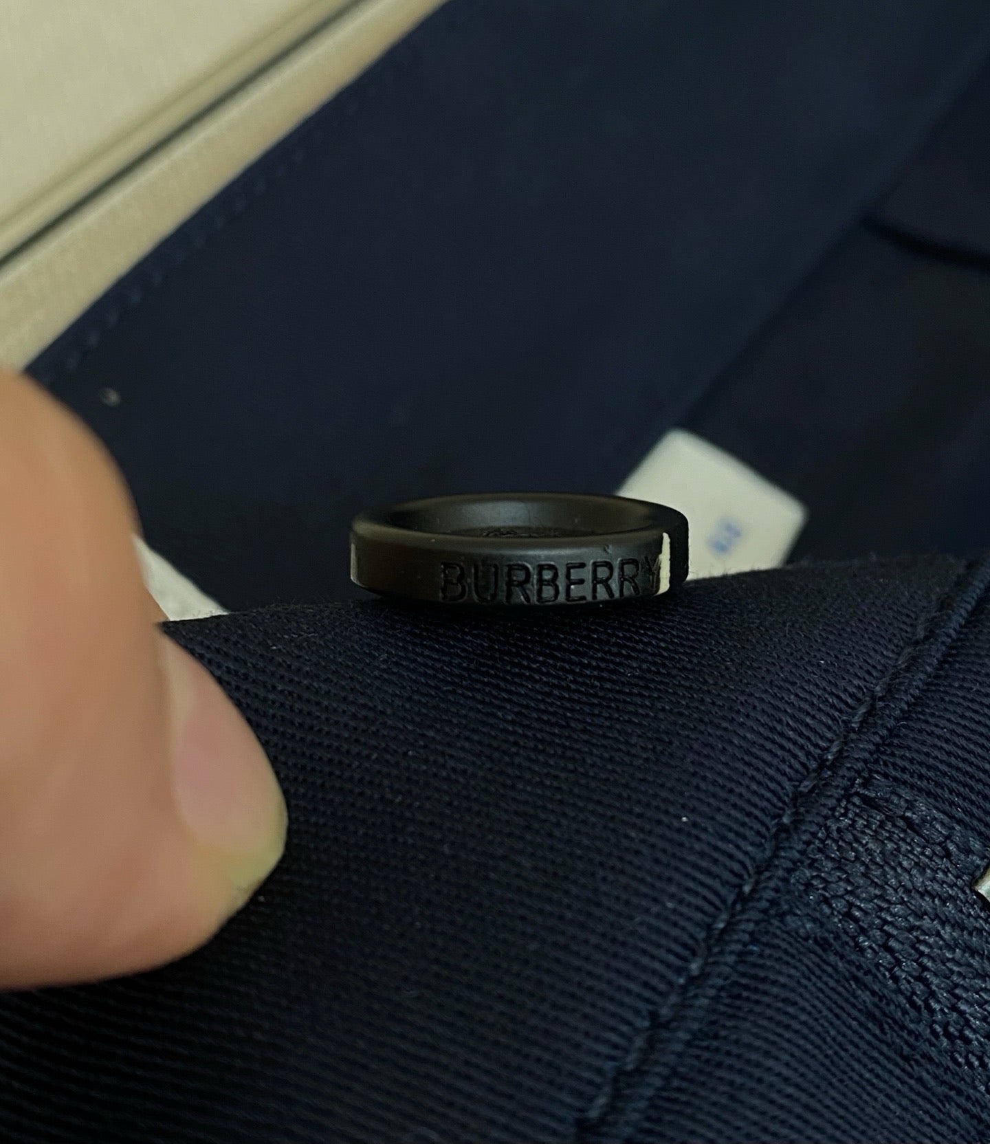 Dark Blue and Beige Pant