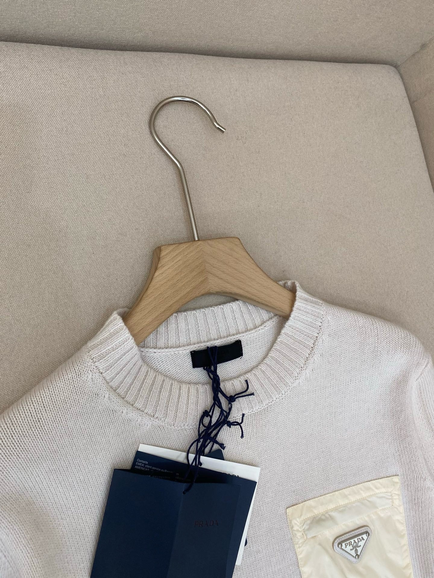 Dark Blue and White Jersey