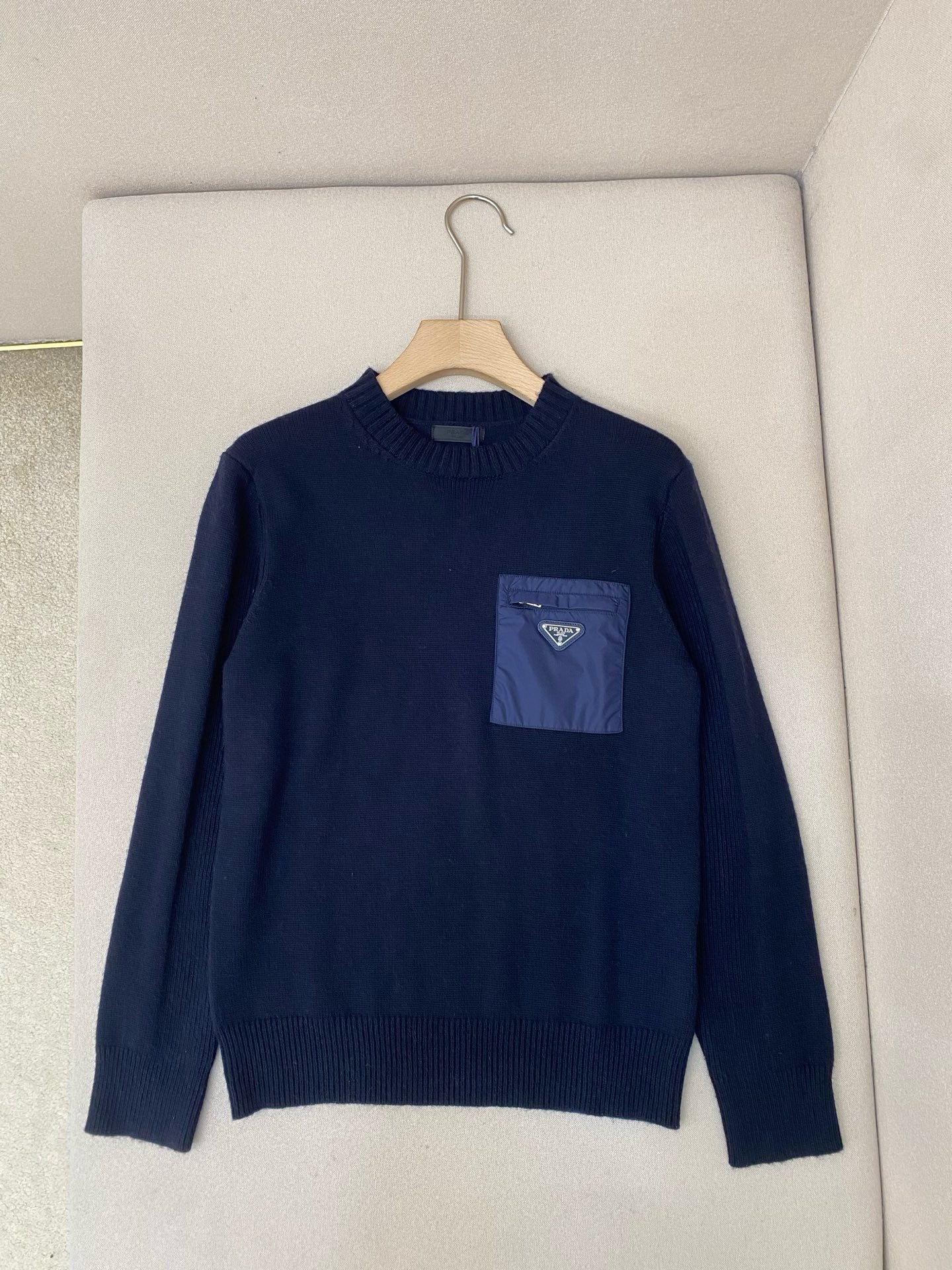 Dark Blue and White Jersey