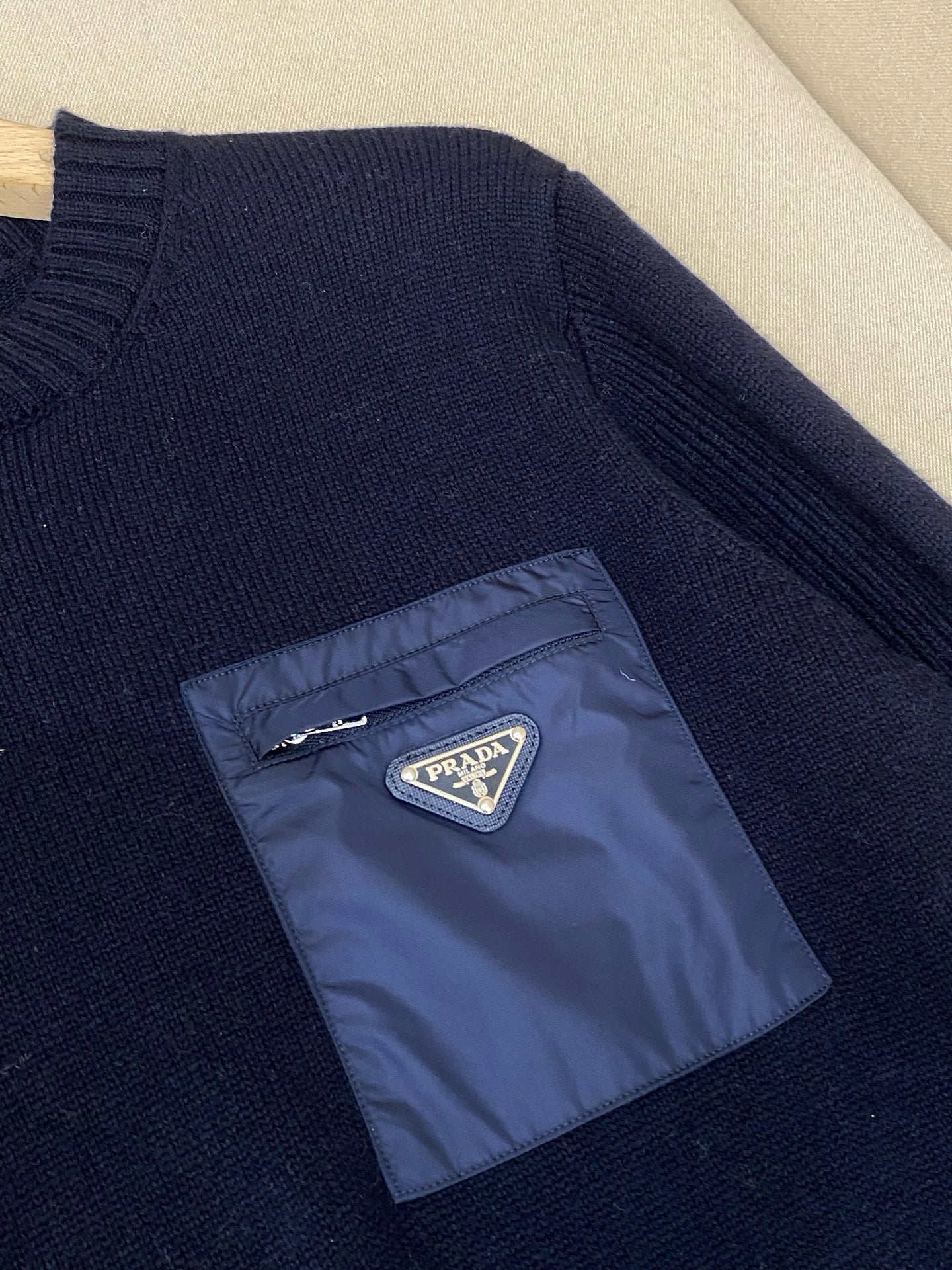 Dark Blue and White Jersey