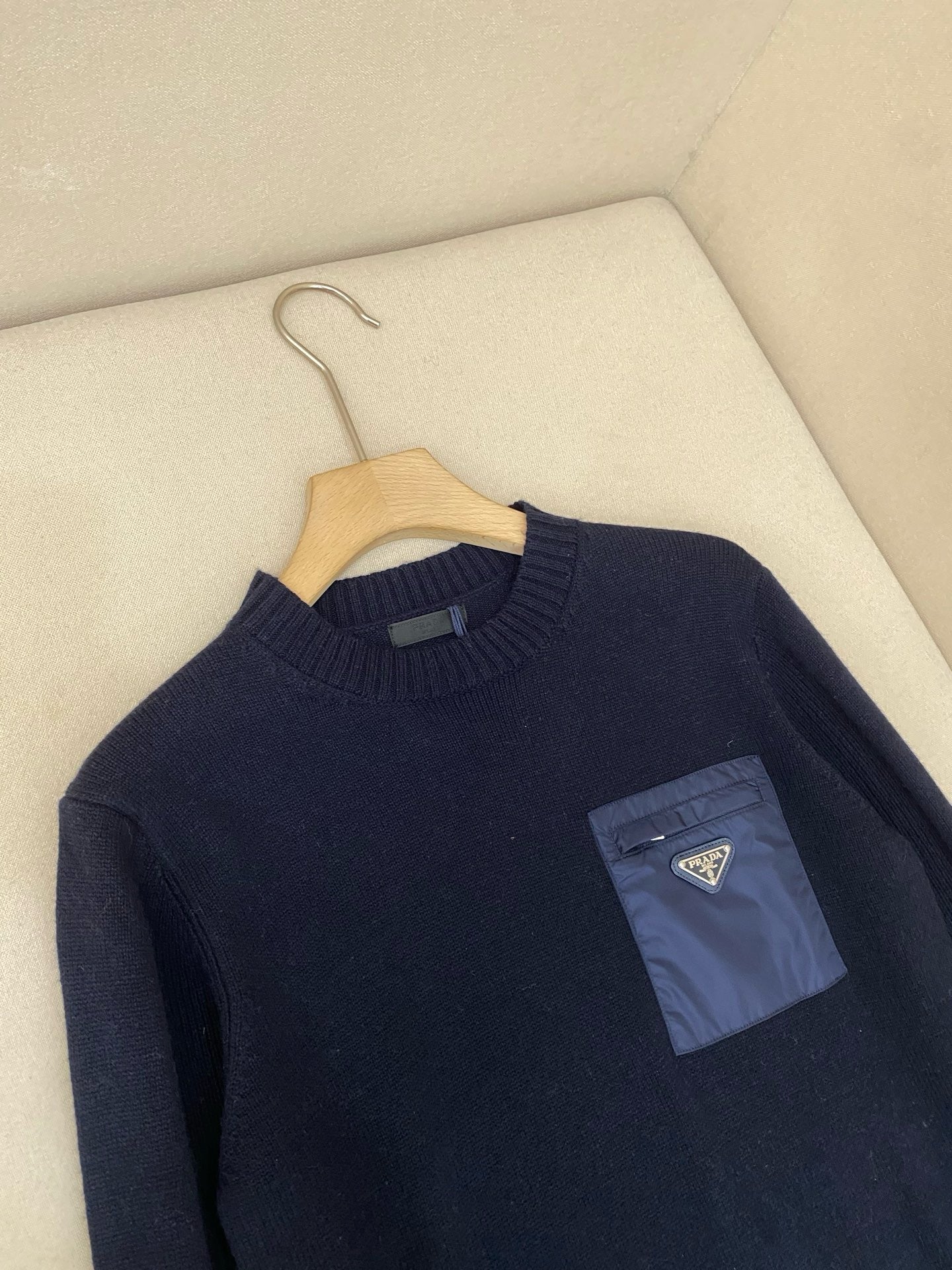 Dark Blue and White Jersey