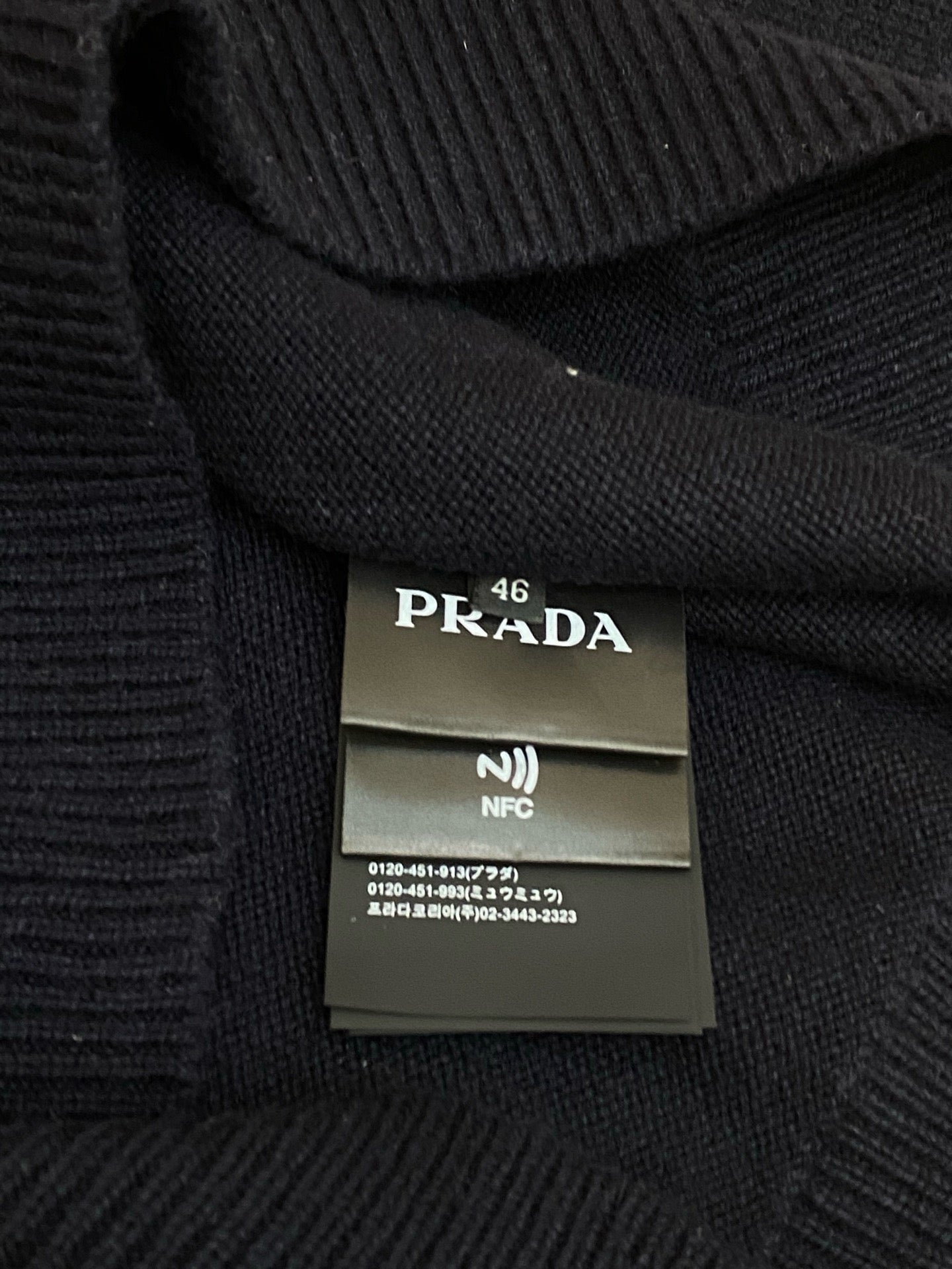 Dark Blue and White Jersey