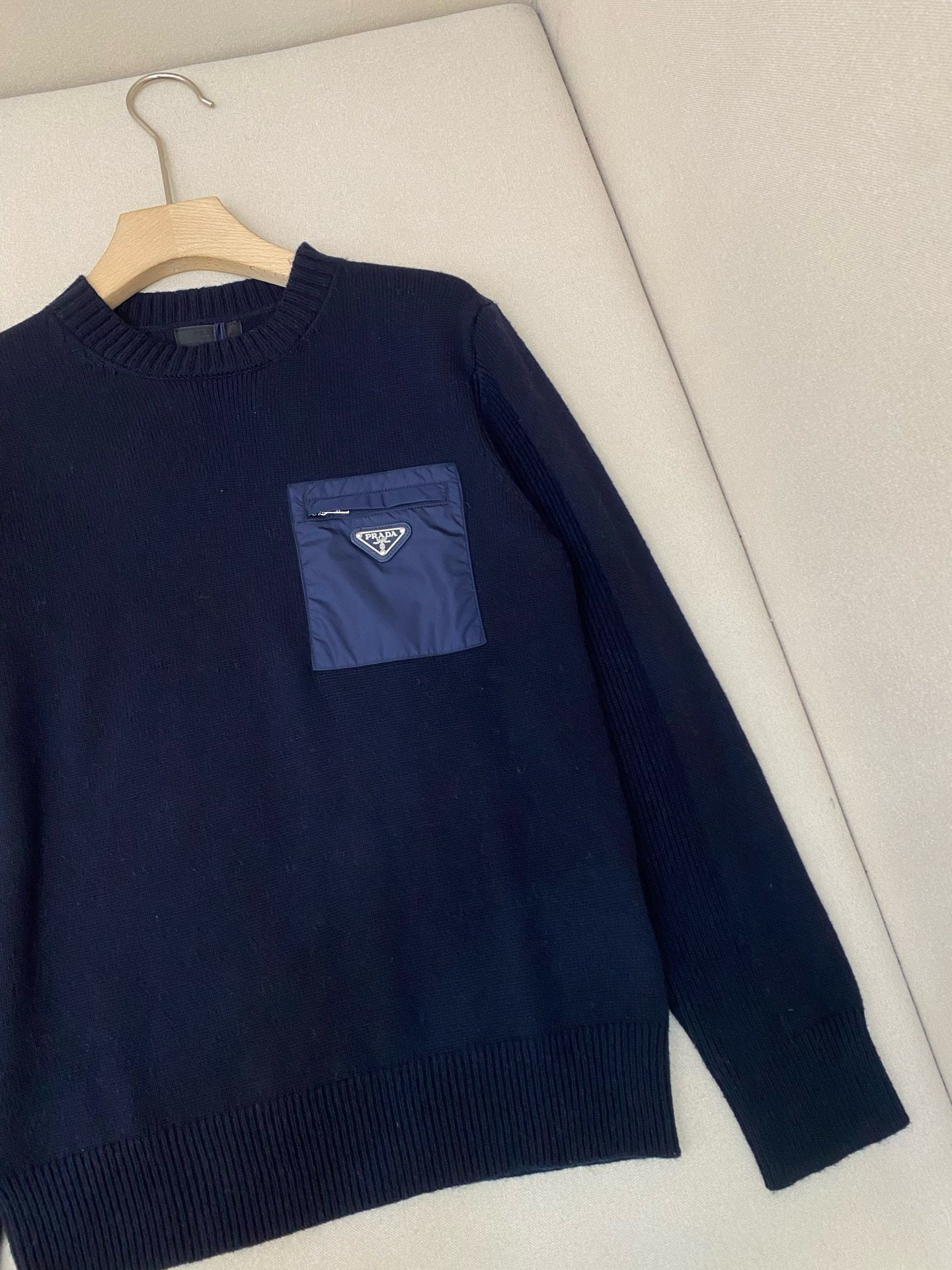 Dark Blue and White Jersey