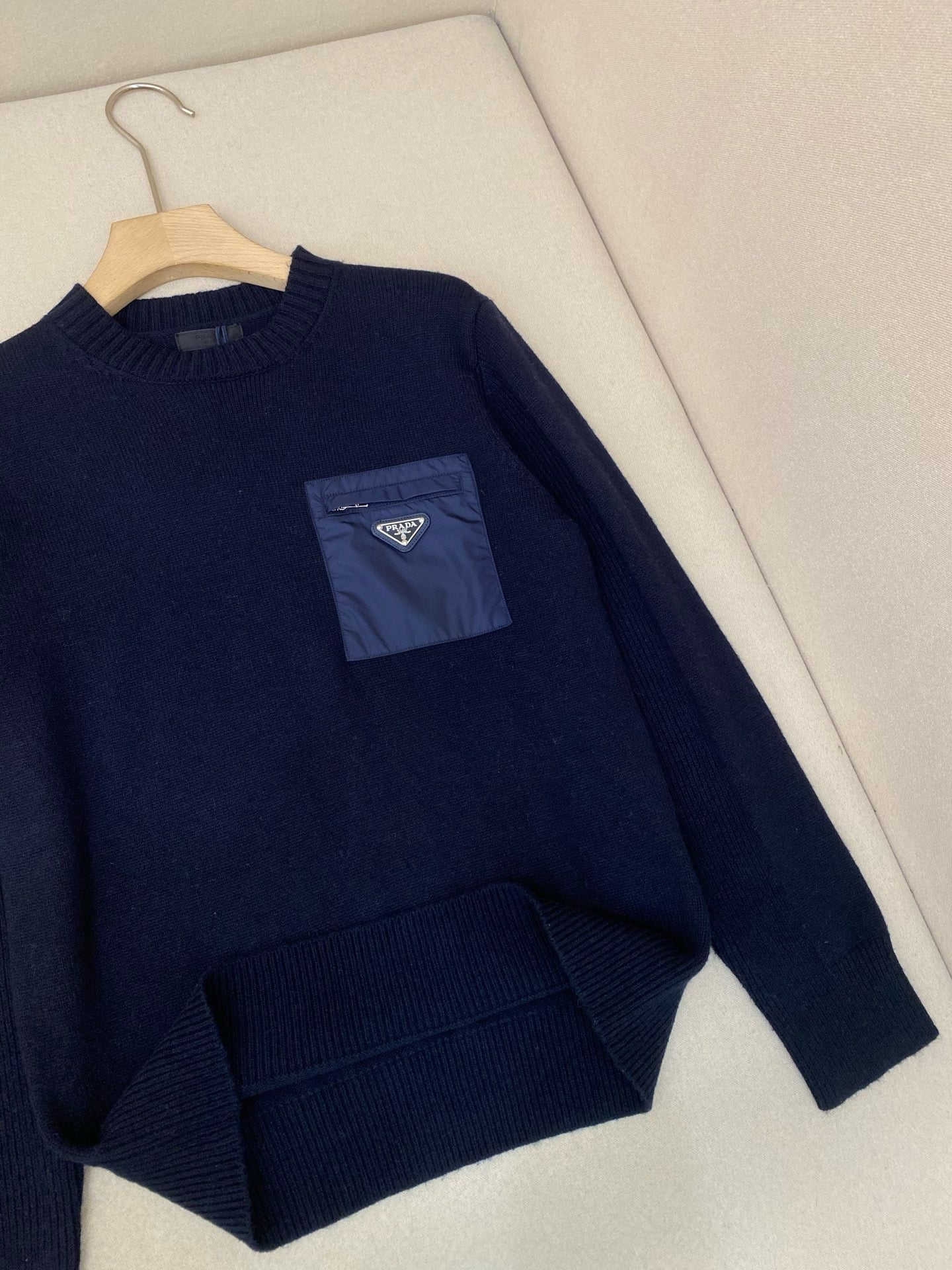 Dark Blue and White Jersey