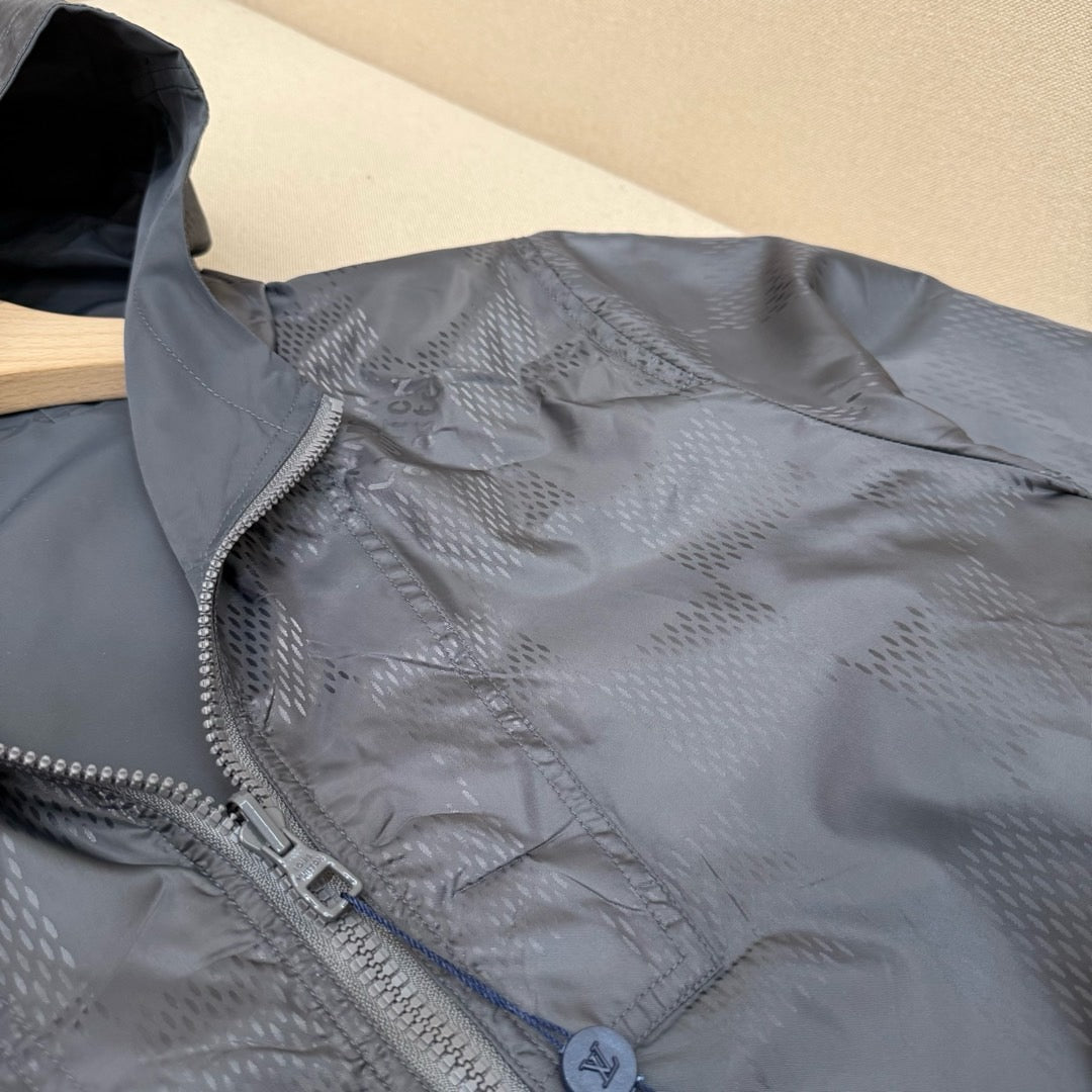 Grey and Green Jacket