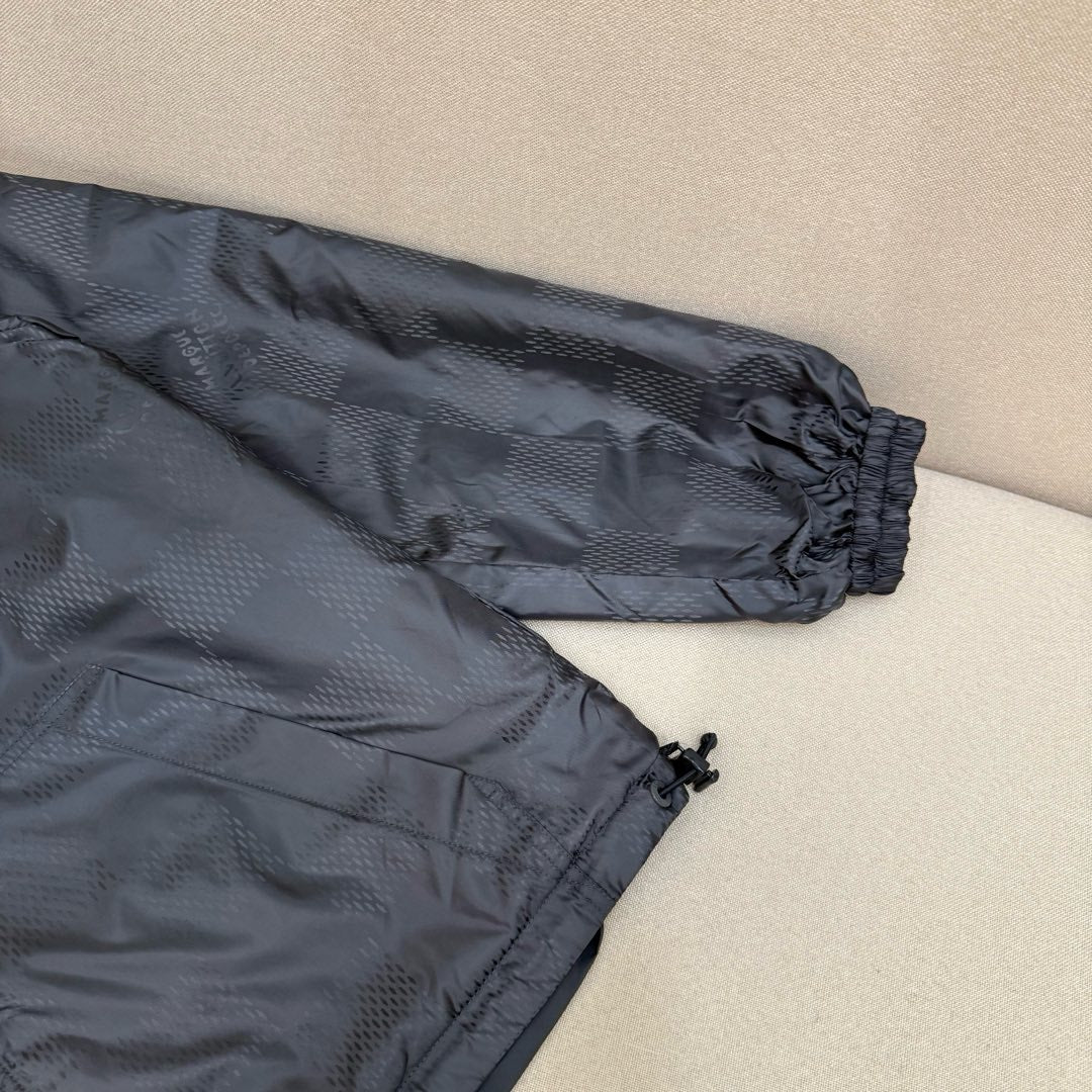 Grey and Green Jacket