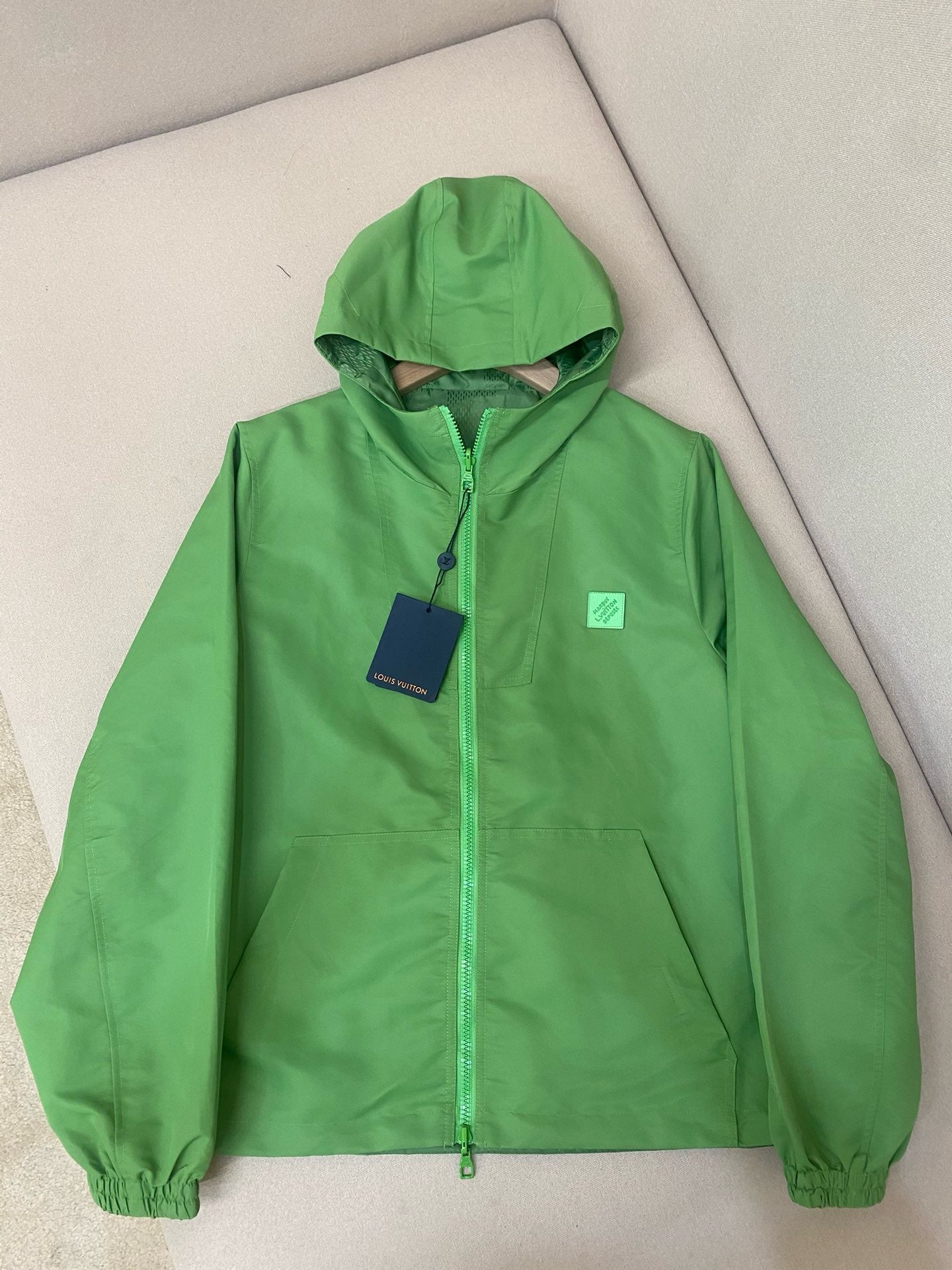 Grey and Green Jacket