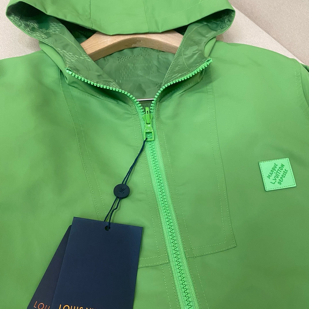 Grey and Green Jacket