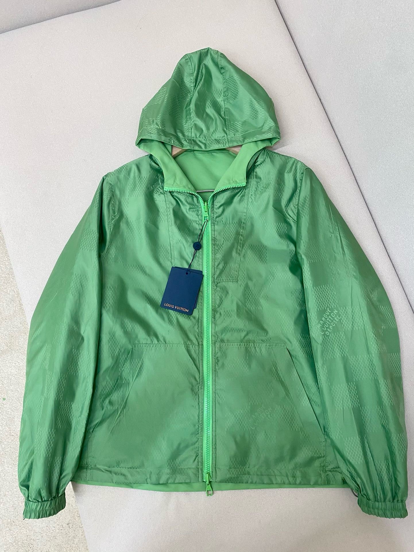 Grey and Green Jacket