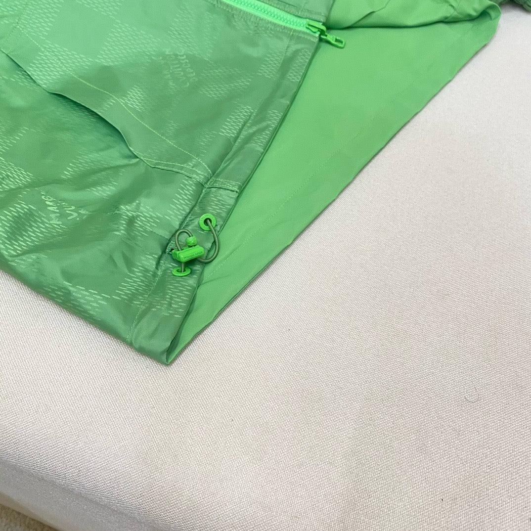 Grey and Green Jacket