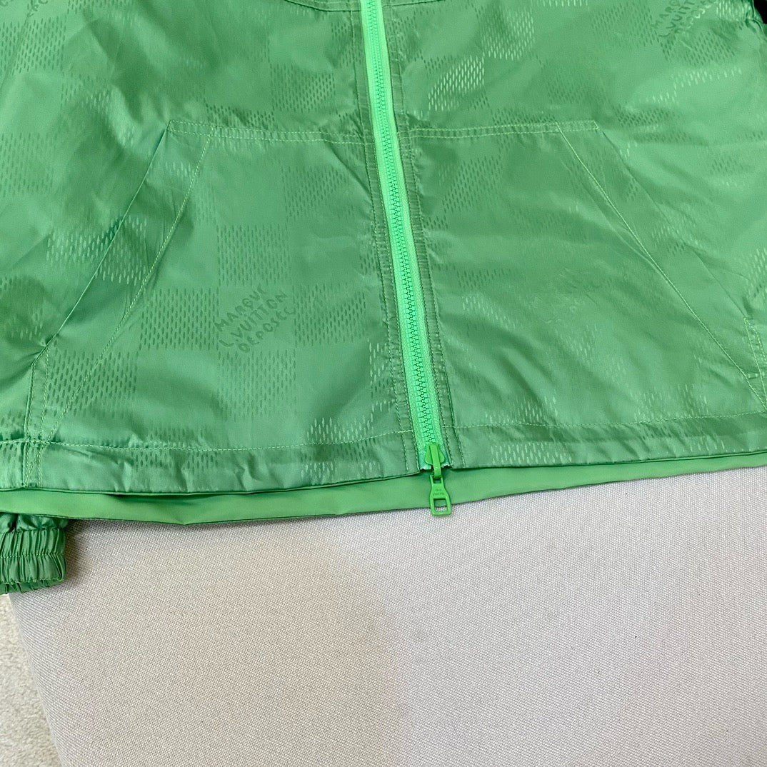 Grey and Green Jacket