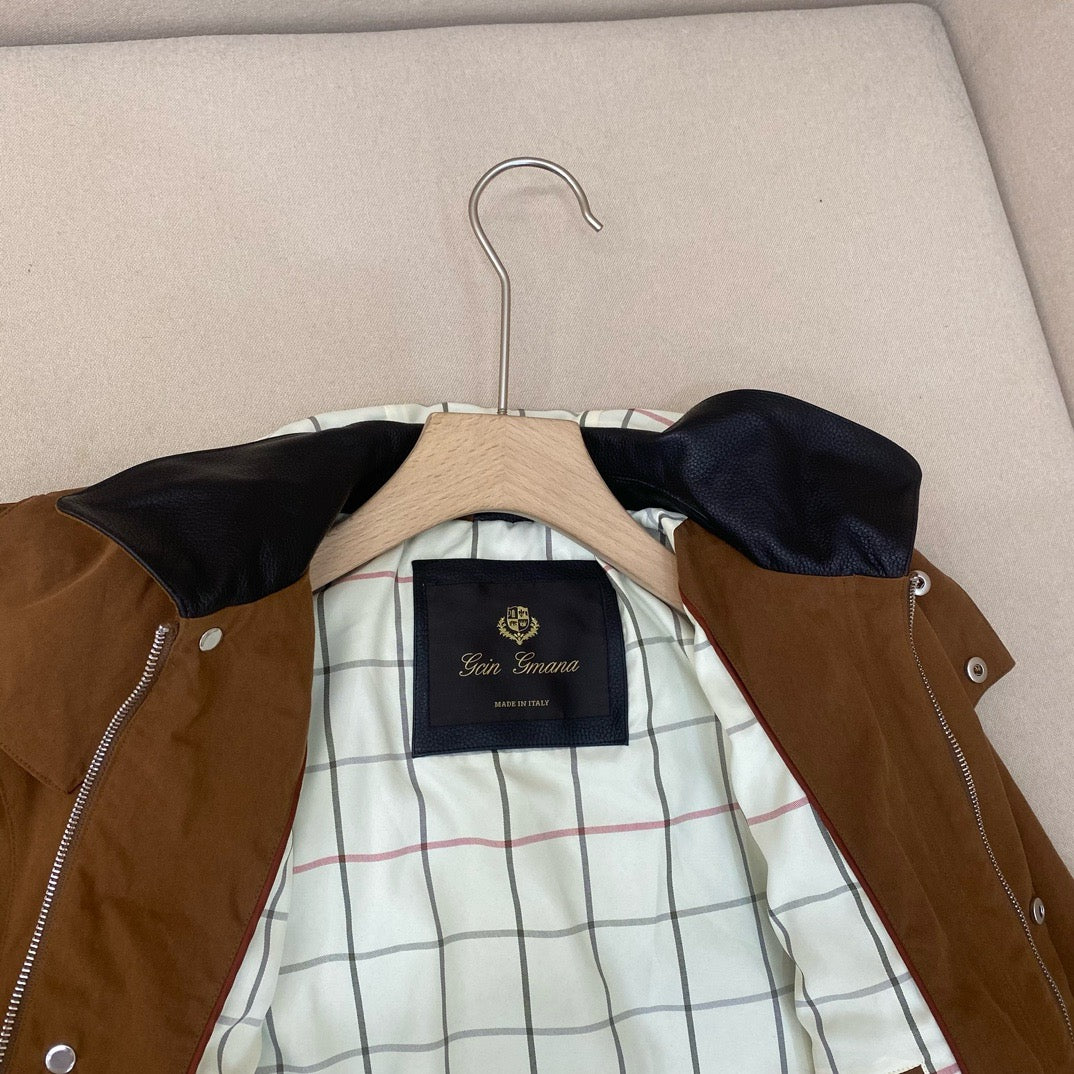 Black and Brown Jacket