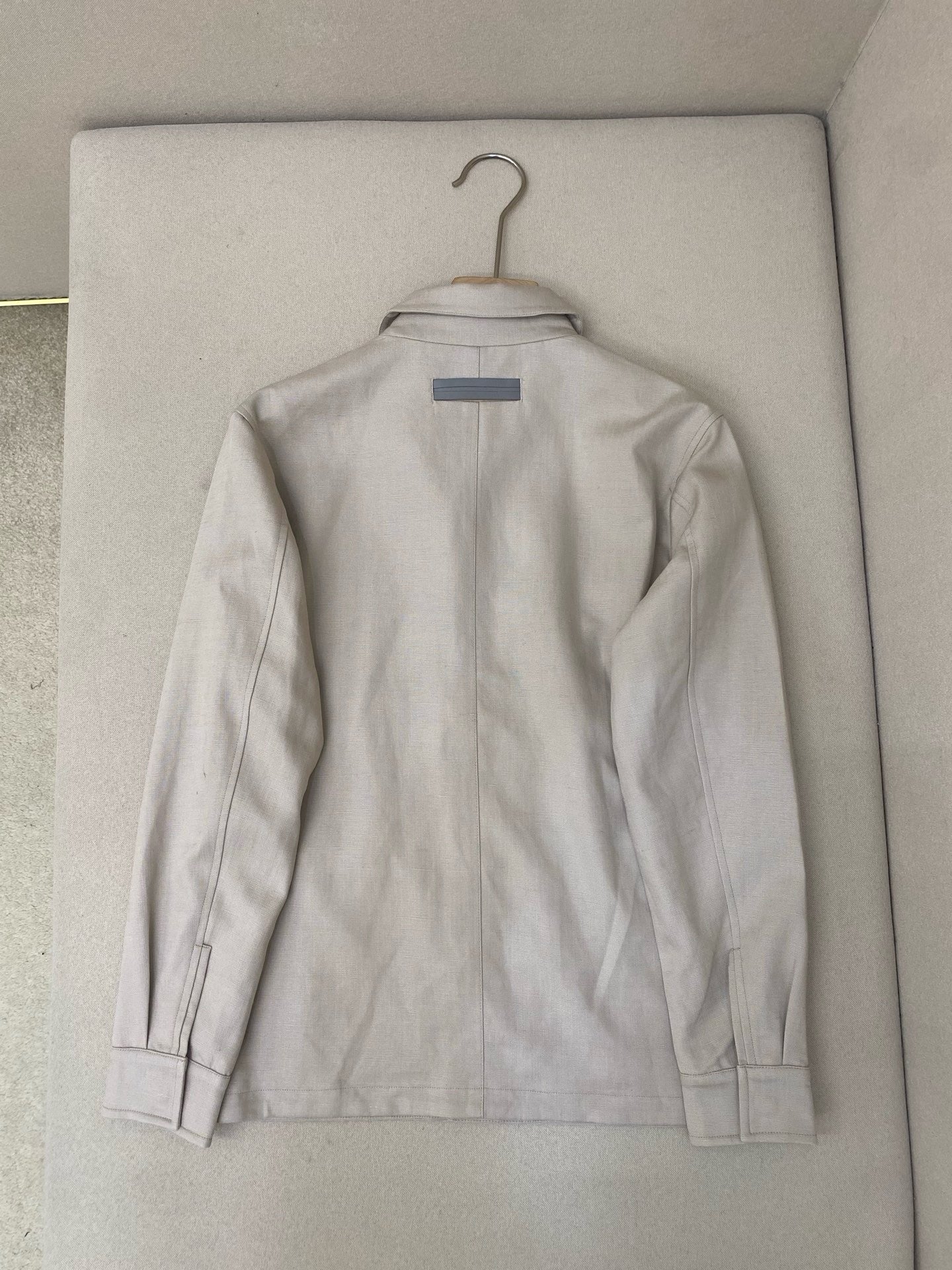 Beige and White Jacket