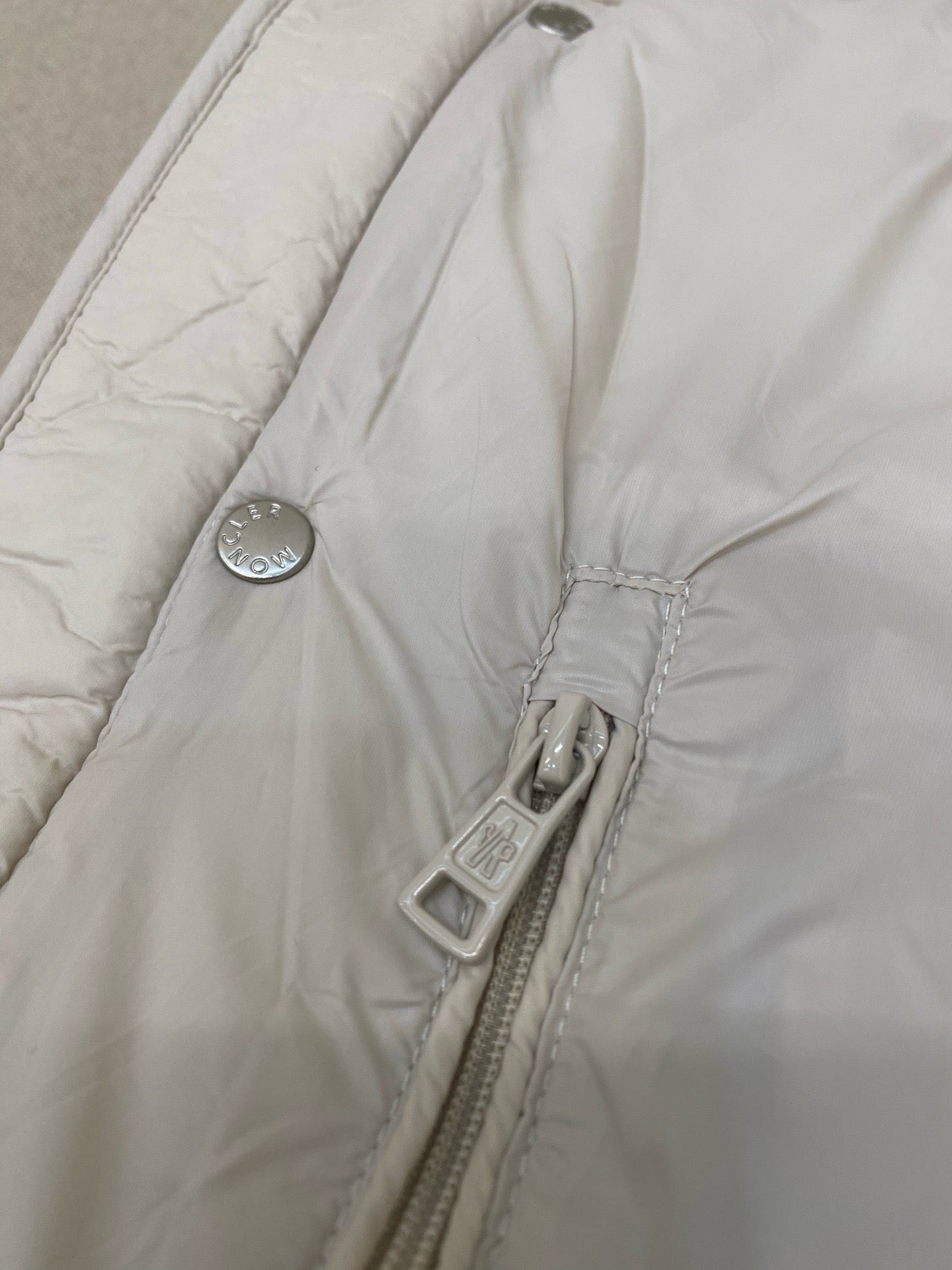 White and Dark Blue Jacket