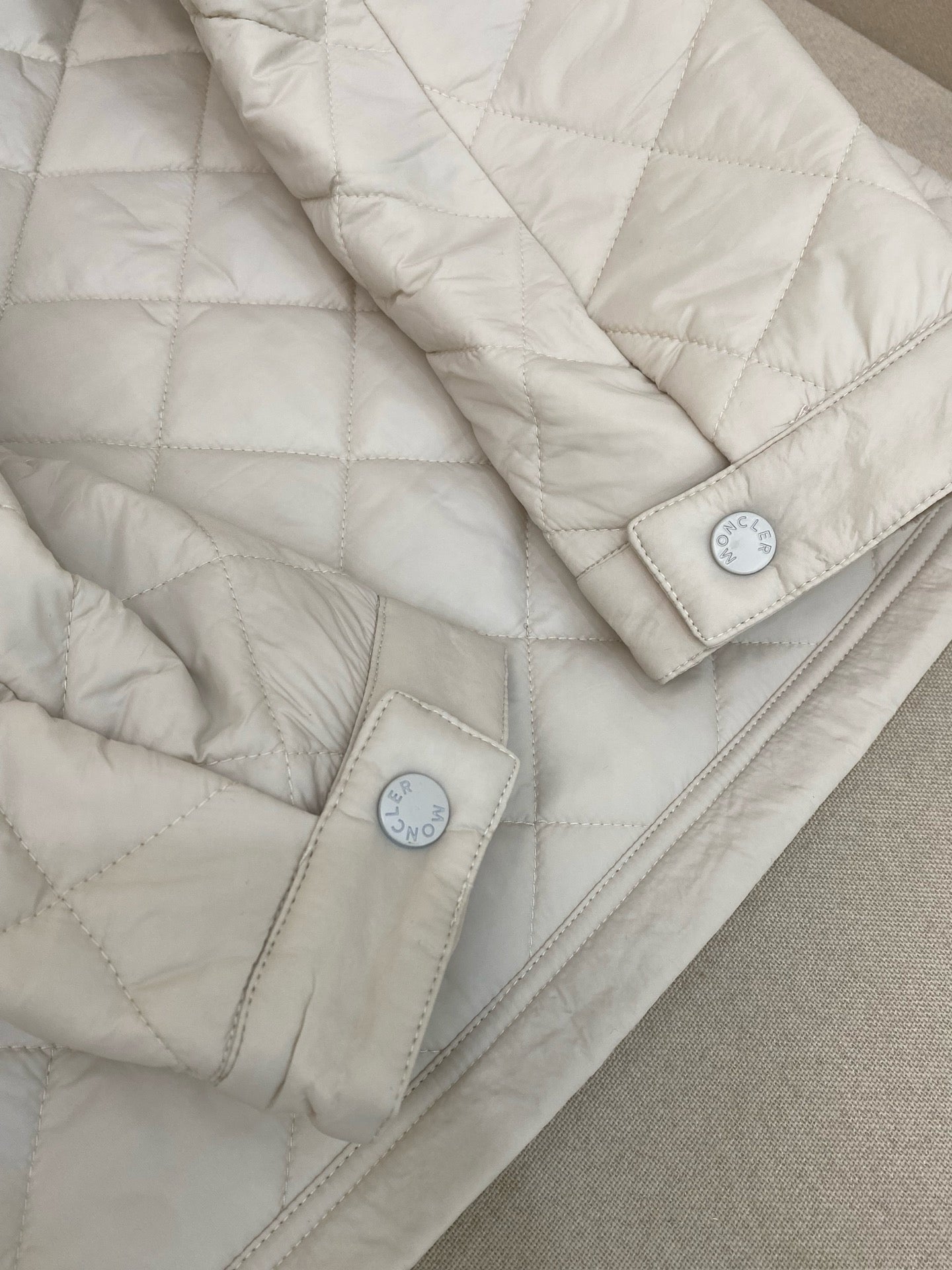 White and Dark Blue Jacket