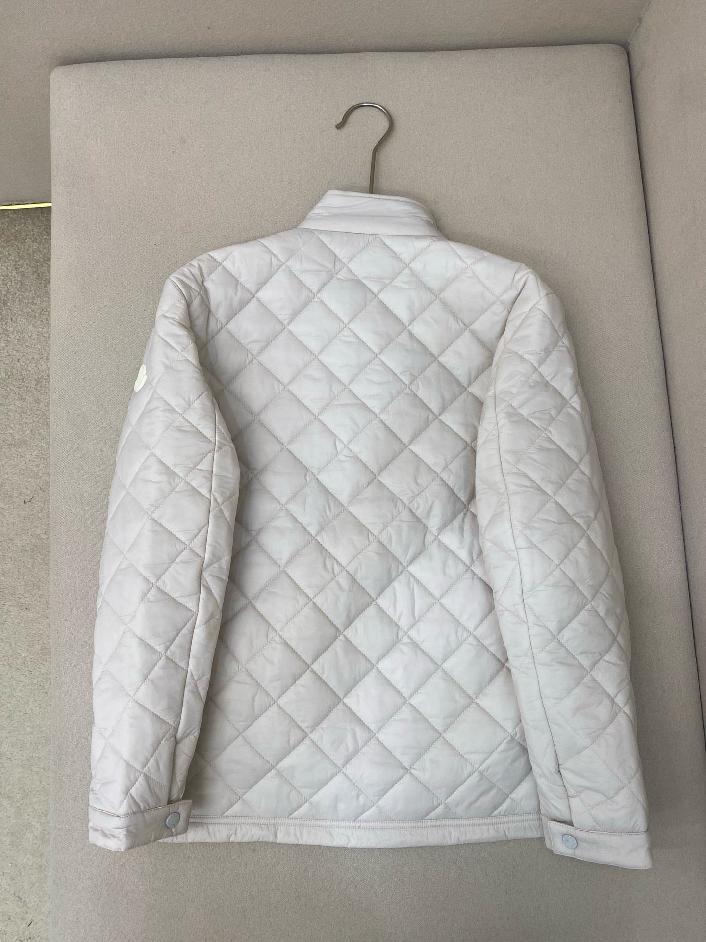 White and Dark Blue Jacket