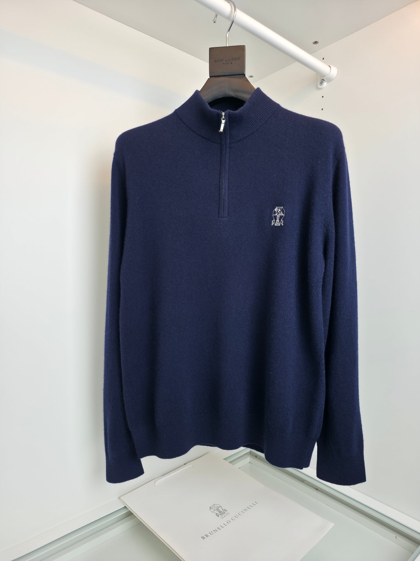 Dark Blue and Grey Jersey