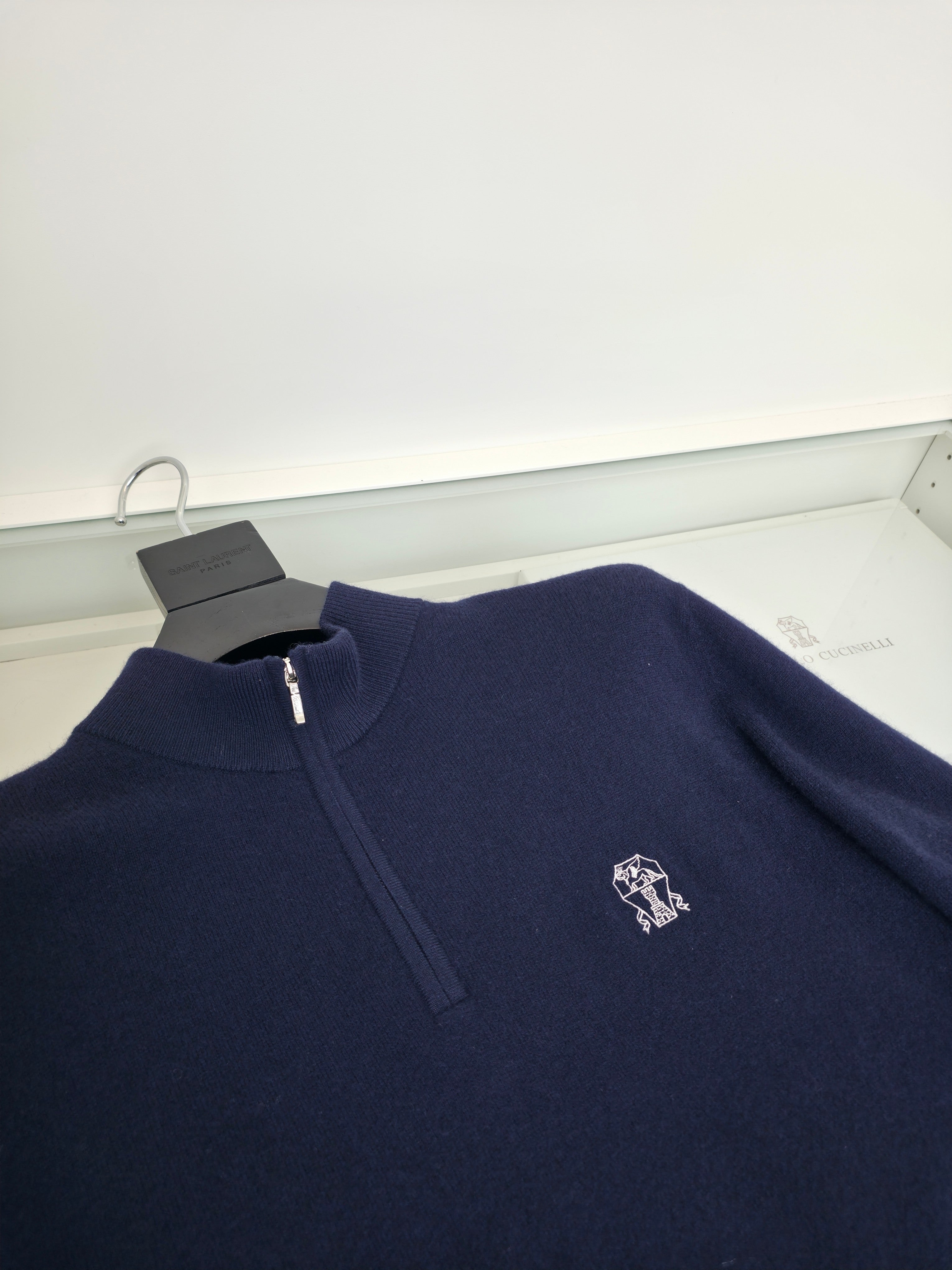 Dark Blue and Grey Jersey