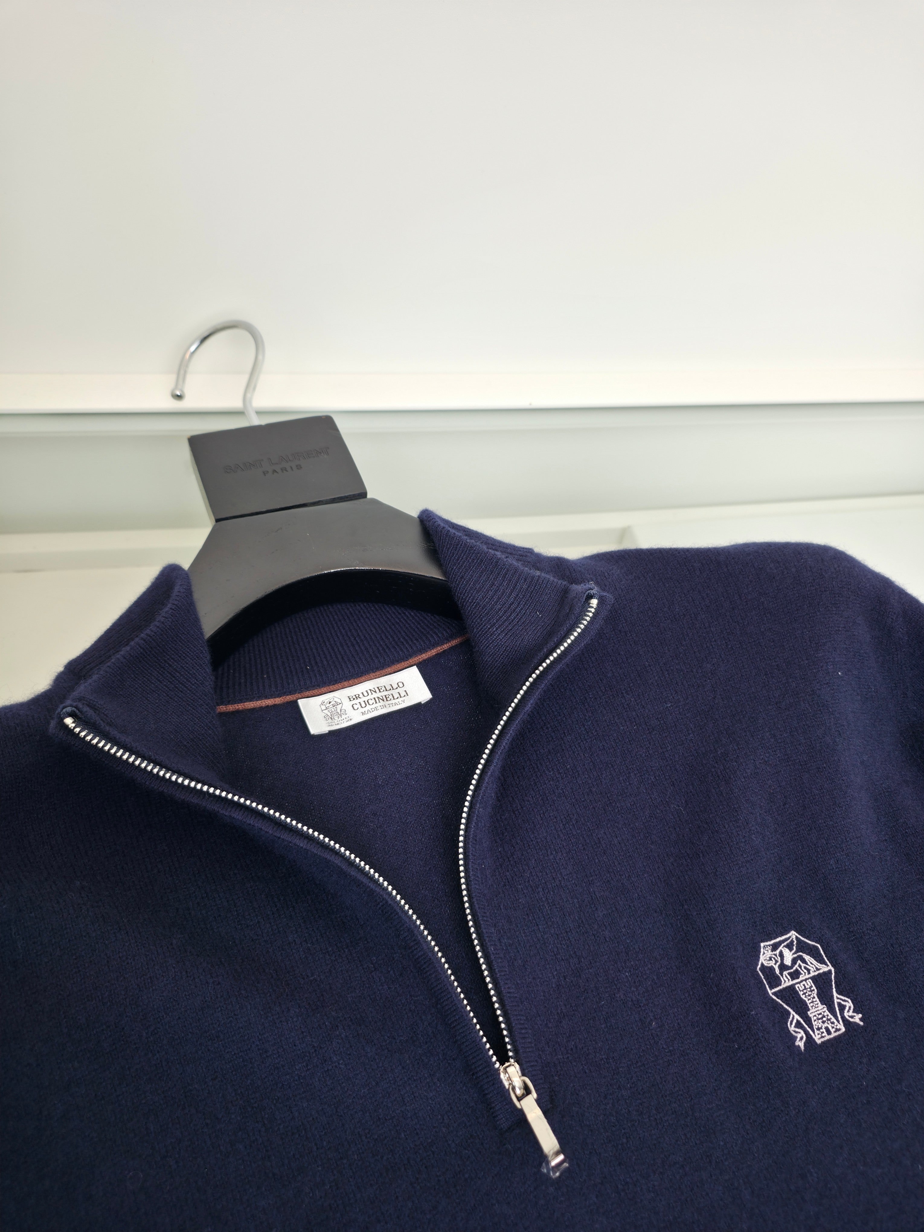 Dark Blue and Grey Jersey